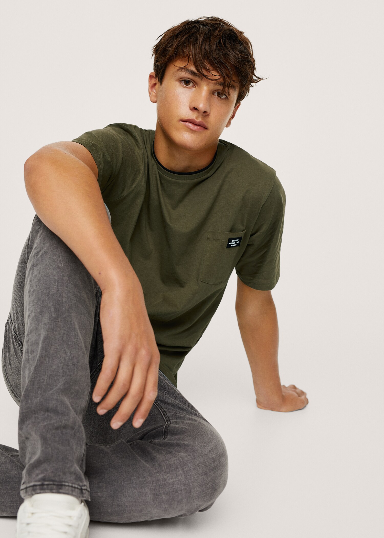 T-shirt coton poche - Détail de l'article 1