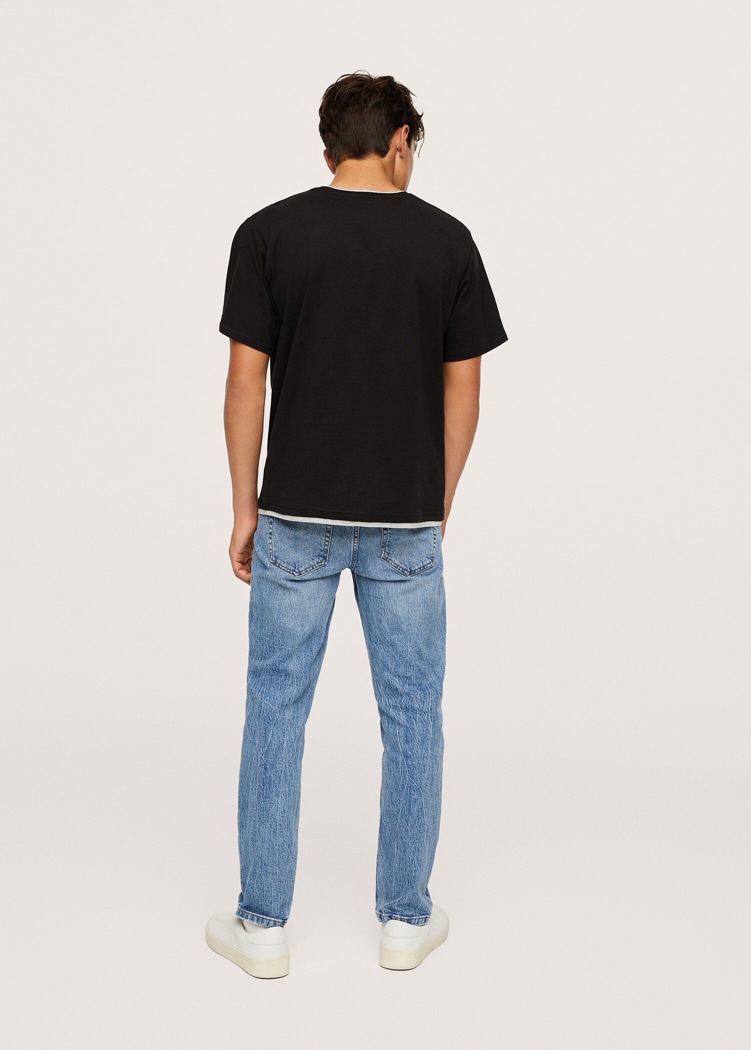 T-shirt coton poche - Verso de l’article