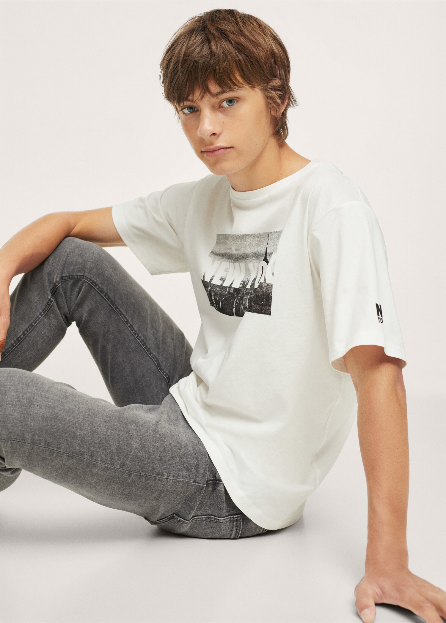 Camiseta estampada algodón - Detalle del artículo 1