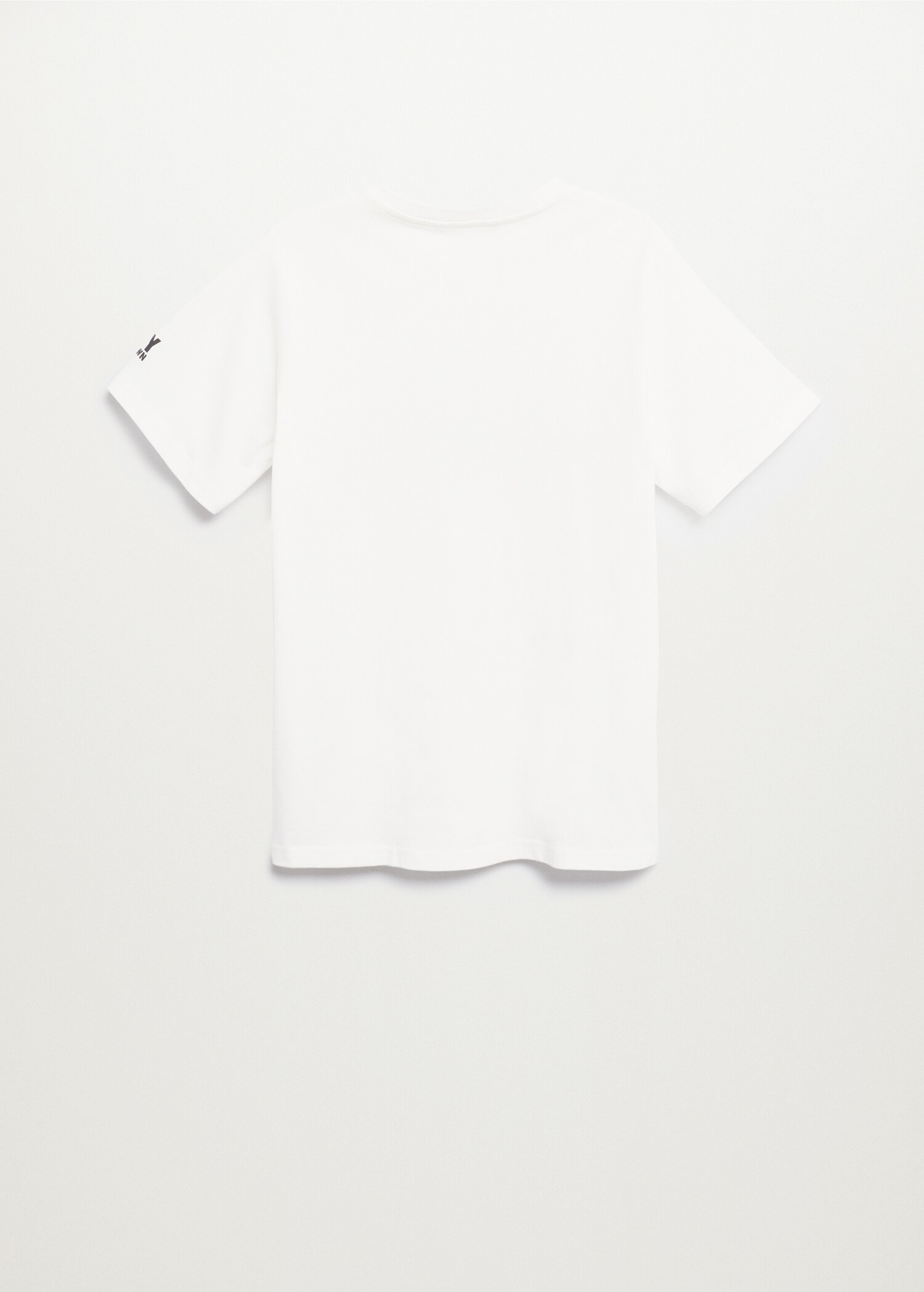 Camiseta estampada algodón - Reverso del artículo