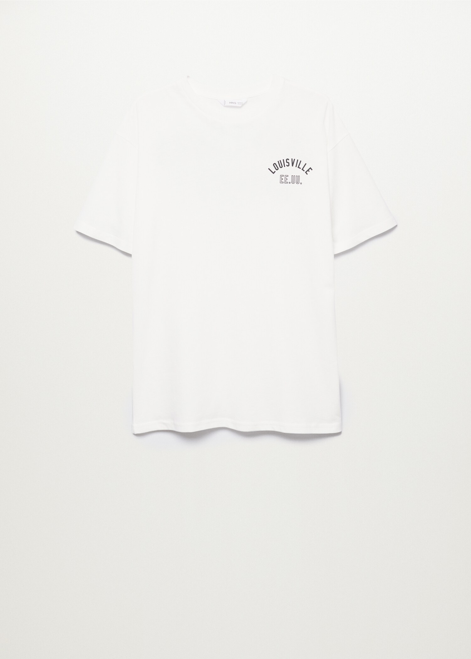Katoenen T-shirt met print - Artikel zonder model