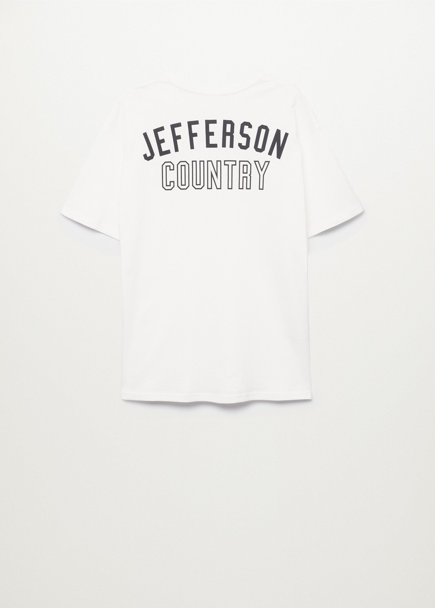 Katoenen T-shirt met print - Achterkant van het artikel
