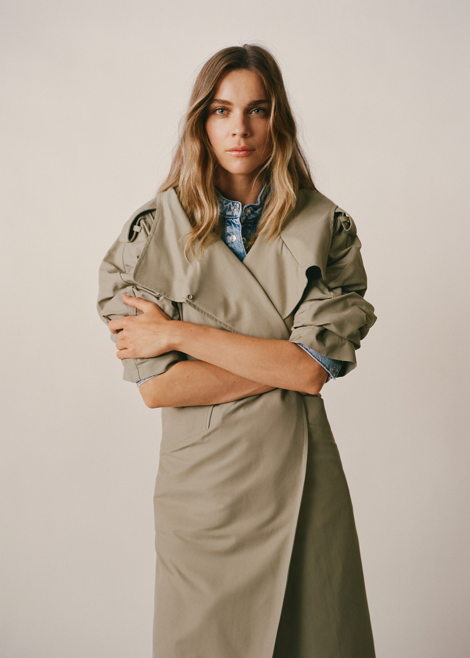 Parca oversize - Pormenor do artigo 5