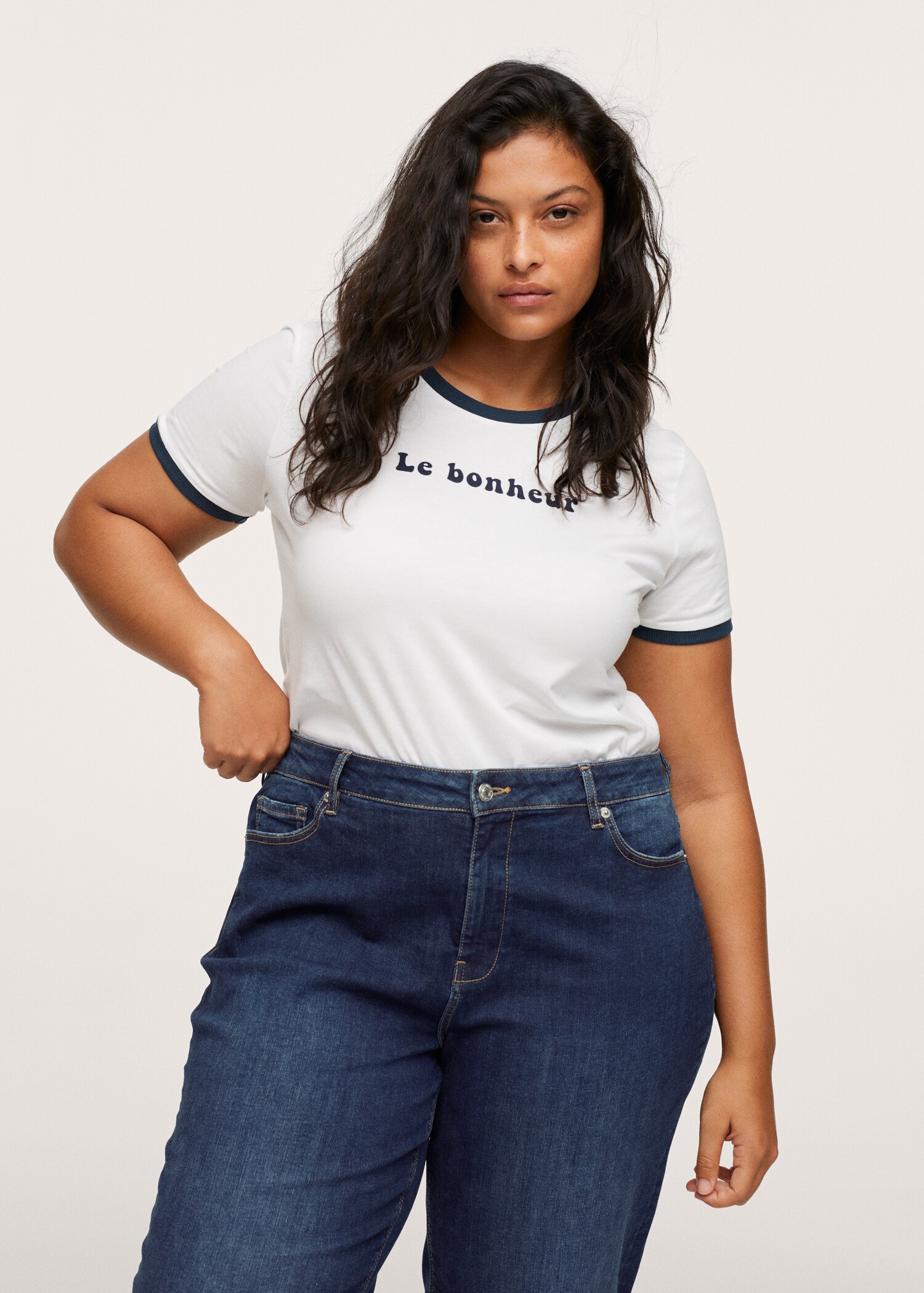 Jeans relaxed Ely - Plano medio