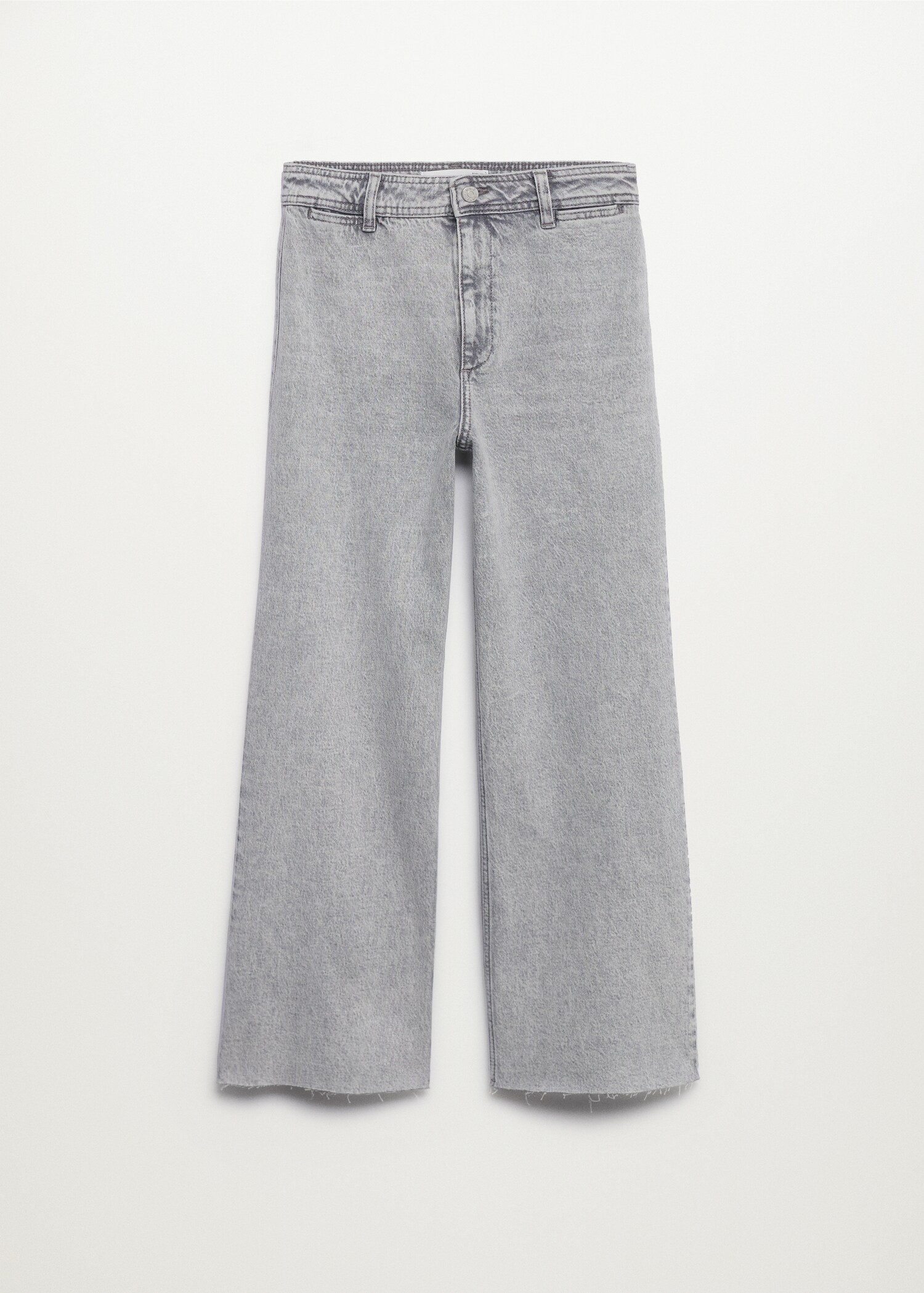 Džíny culottes s vysokým elastickým pasem - Zboží bez modelu