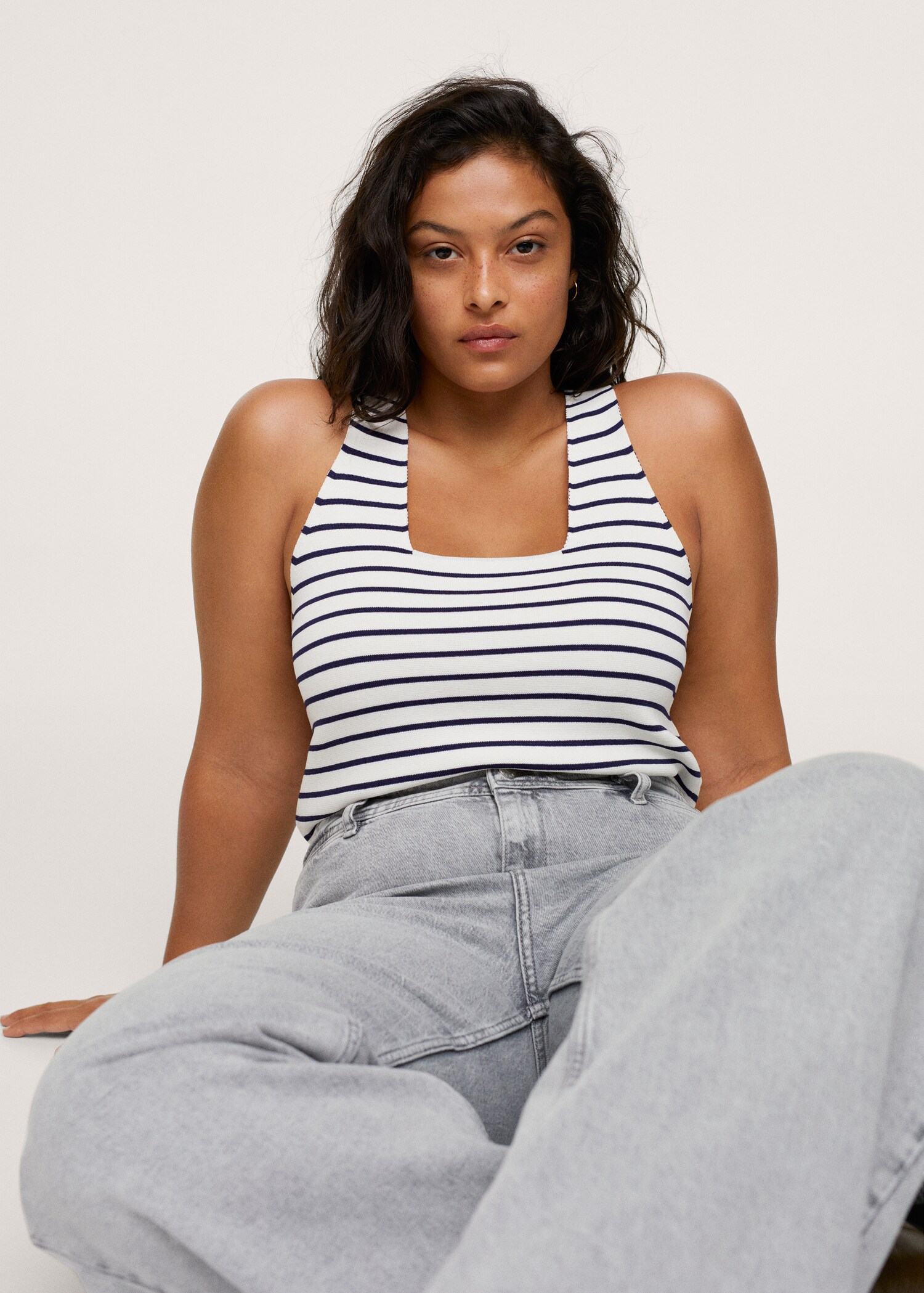 Jeans culotte high waist - Details of the article 1