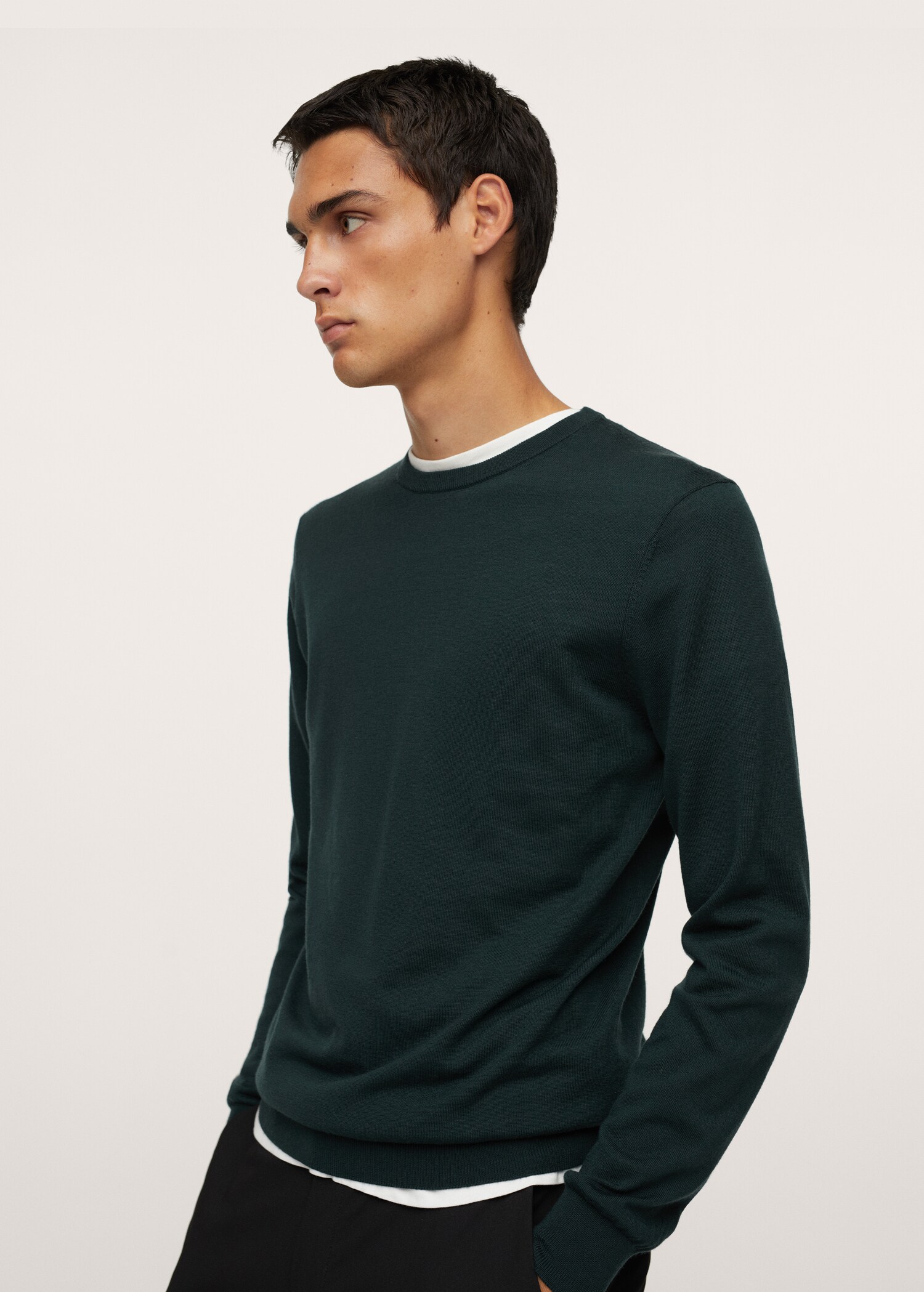 Svetr z pratelné vlny merino - Detail zboží 1
