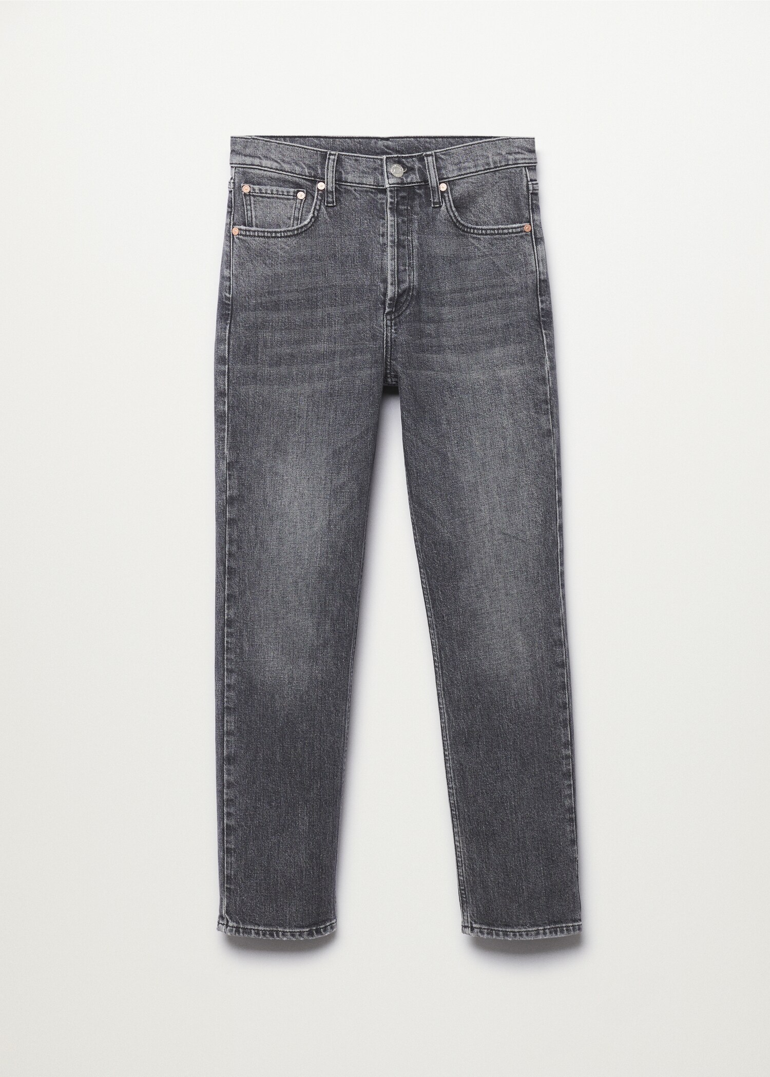 Jeans rectos tobilleros - Artículo sin modelo