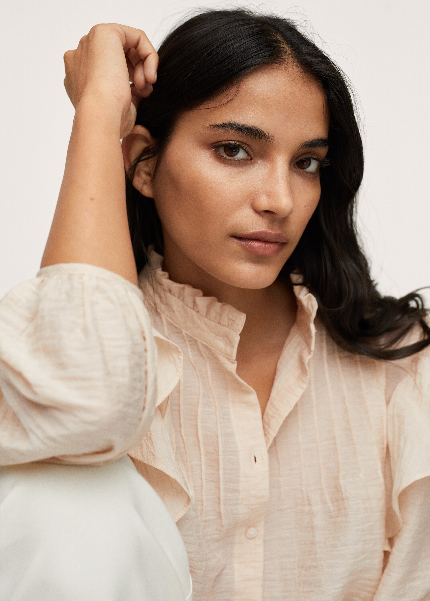 Blusa lyocell volantes - Detalle del artículo 2