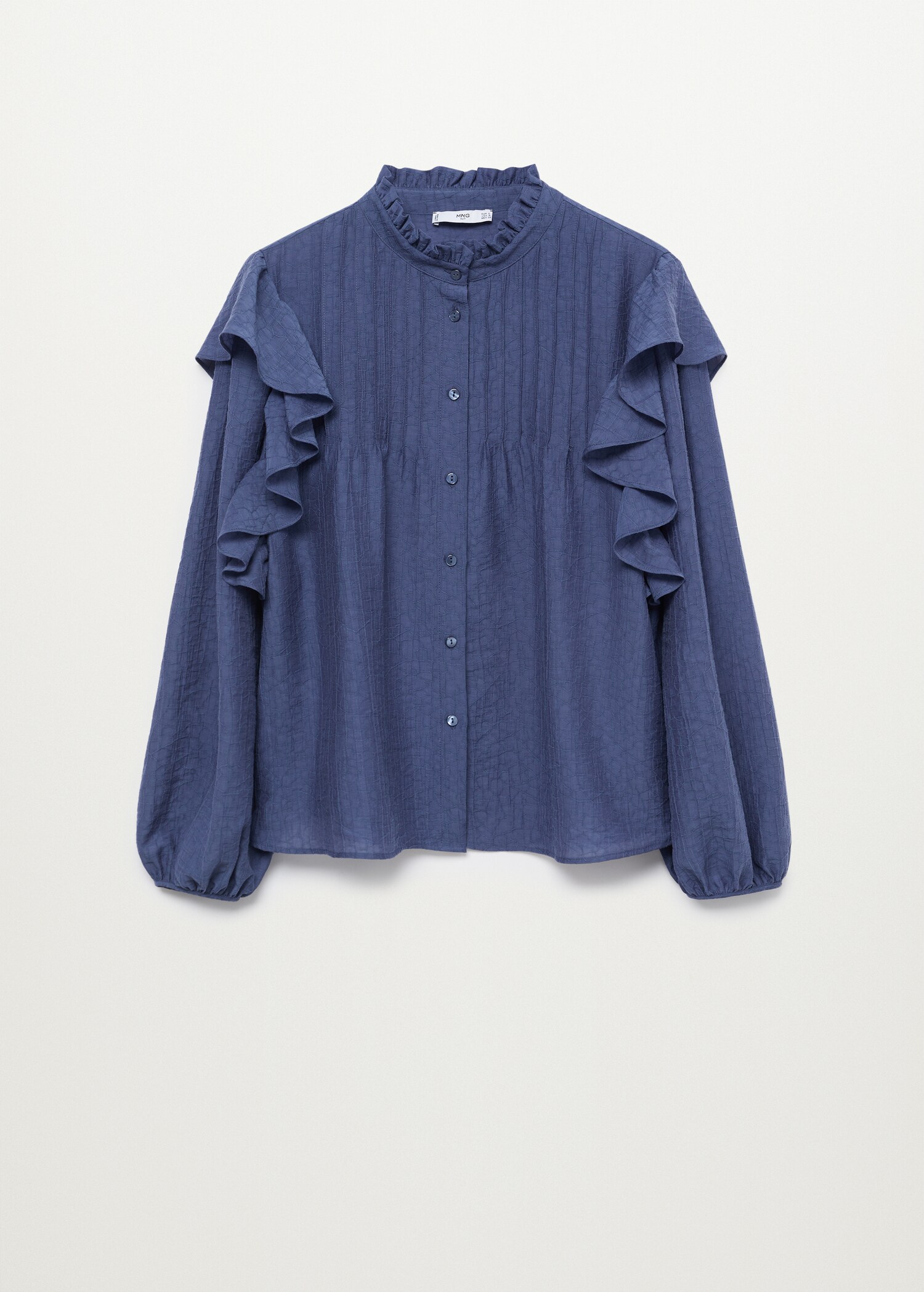 Blusa lyocell volantes - Artículo sin modelo