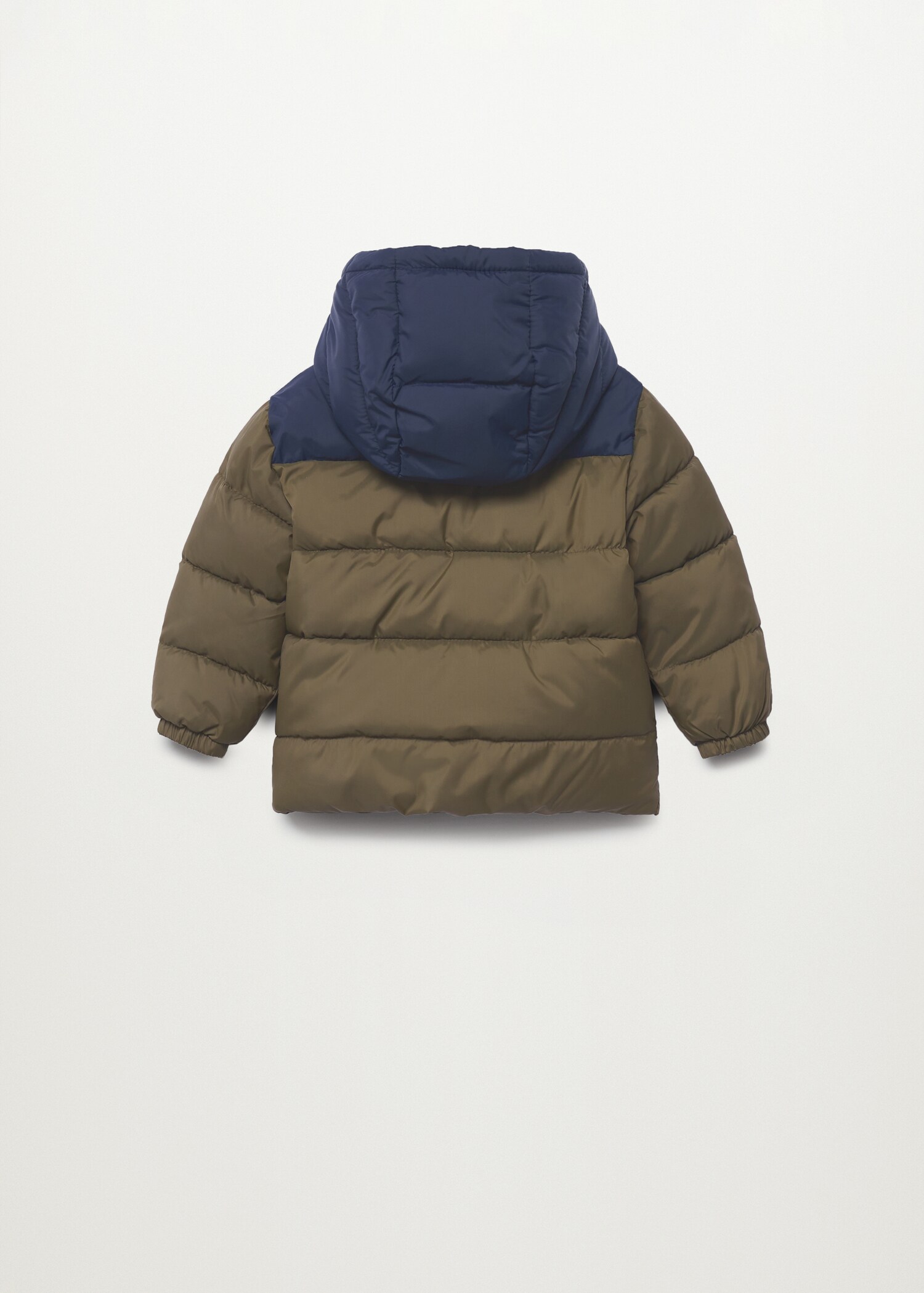 Anorak acolchado capucha - Reverso del artículo