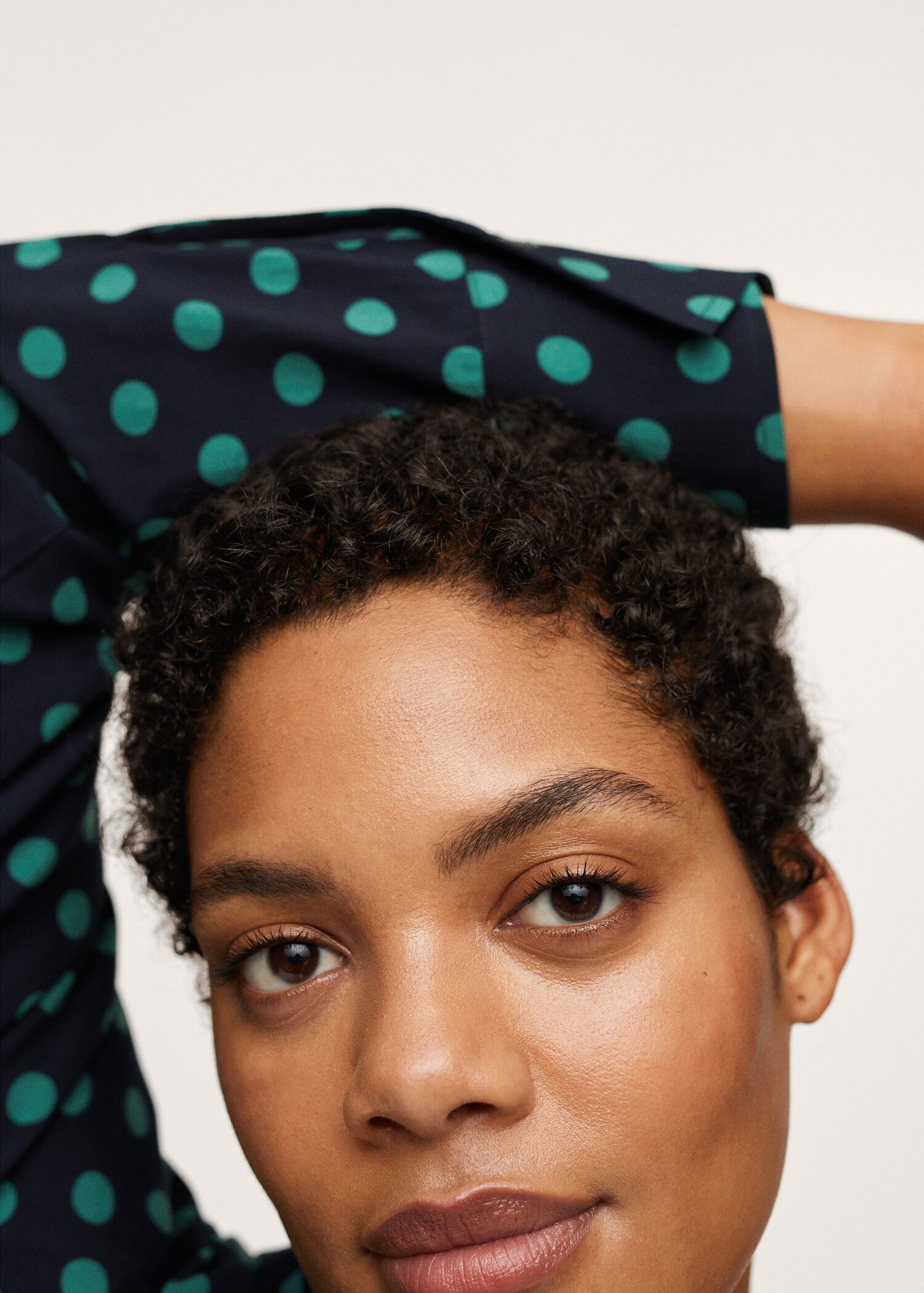 Flowy printed blouse - Details of the article 1