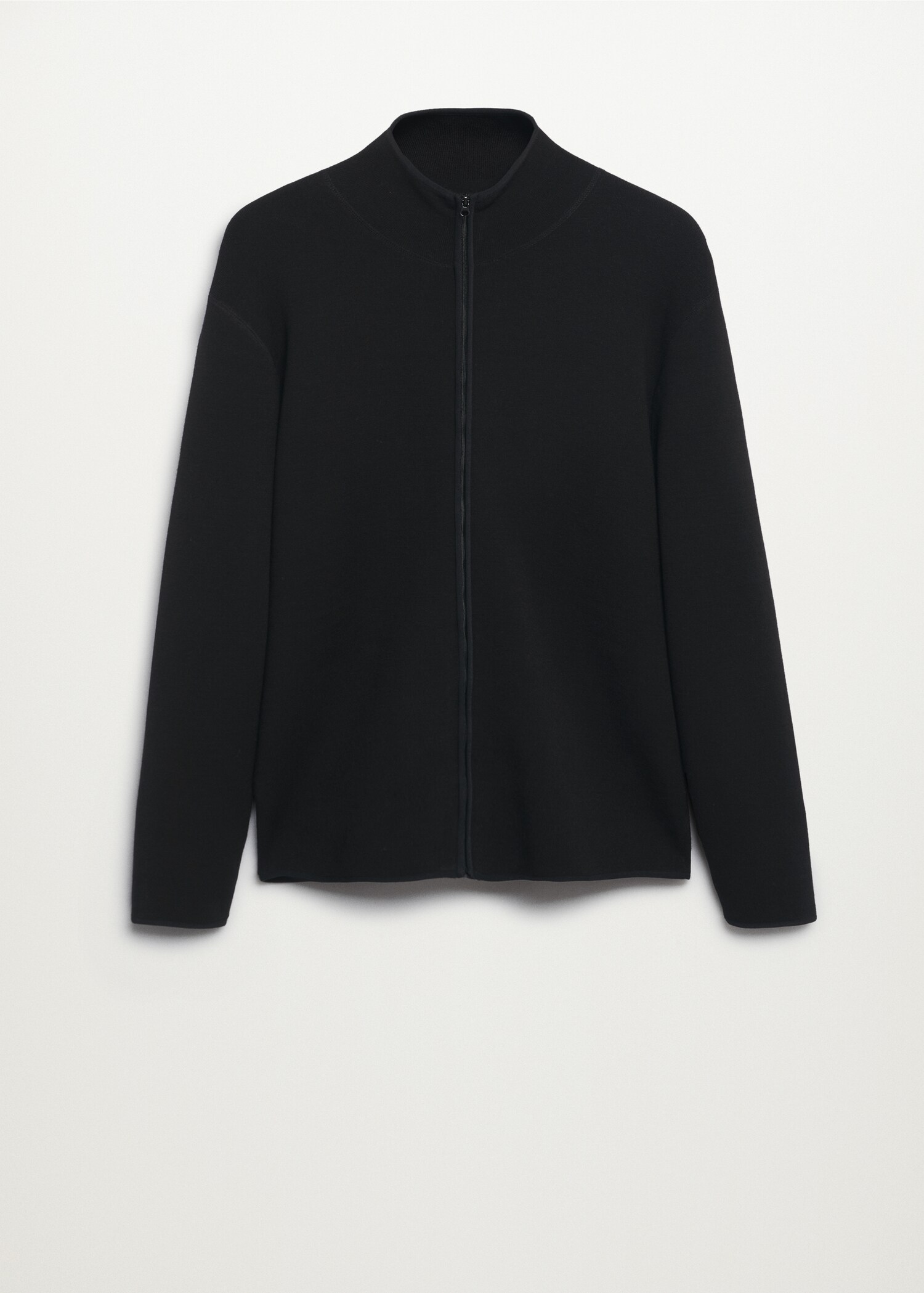 Kardigan se stojáčkem na zip - Zboží bez modelu