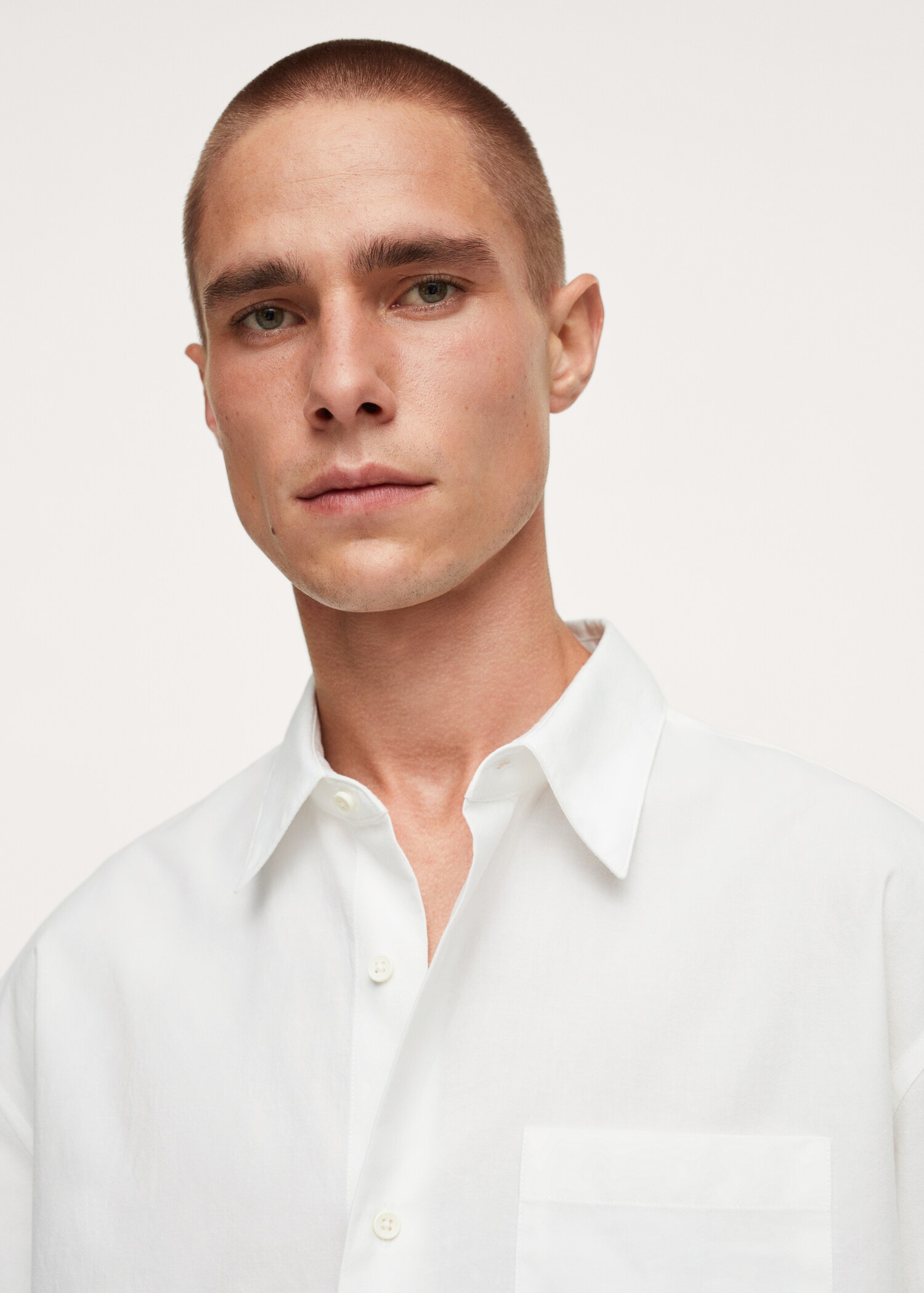 Relaxed-fit cotton shirt - Details of the article 1