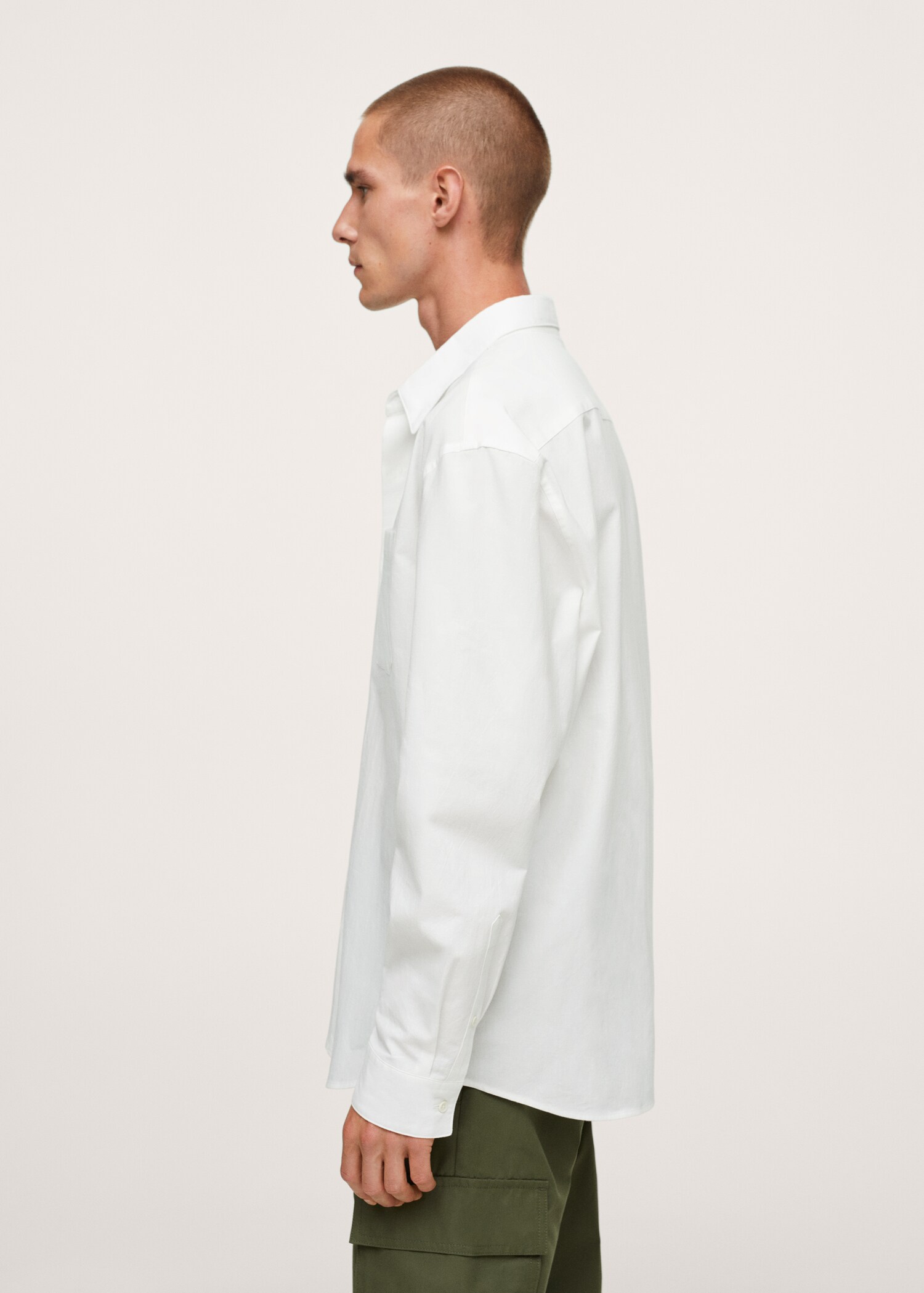 Relaxed-fit cotton shirt - Details of the article 2
