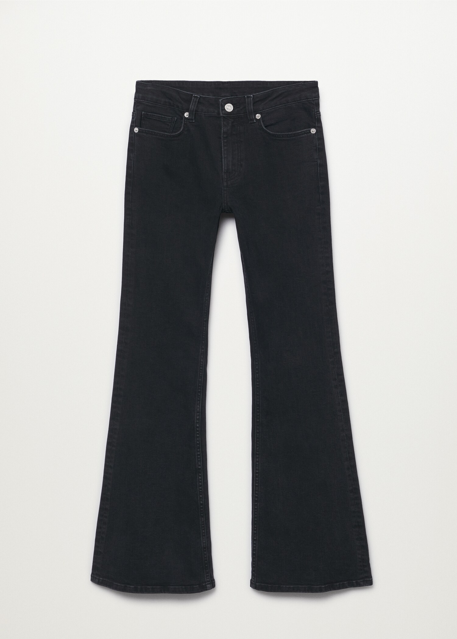 Mid-rise flared jeans - Article without model