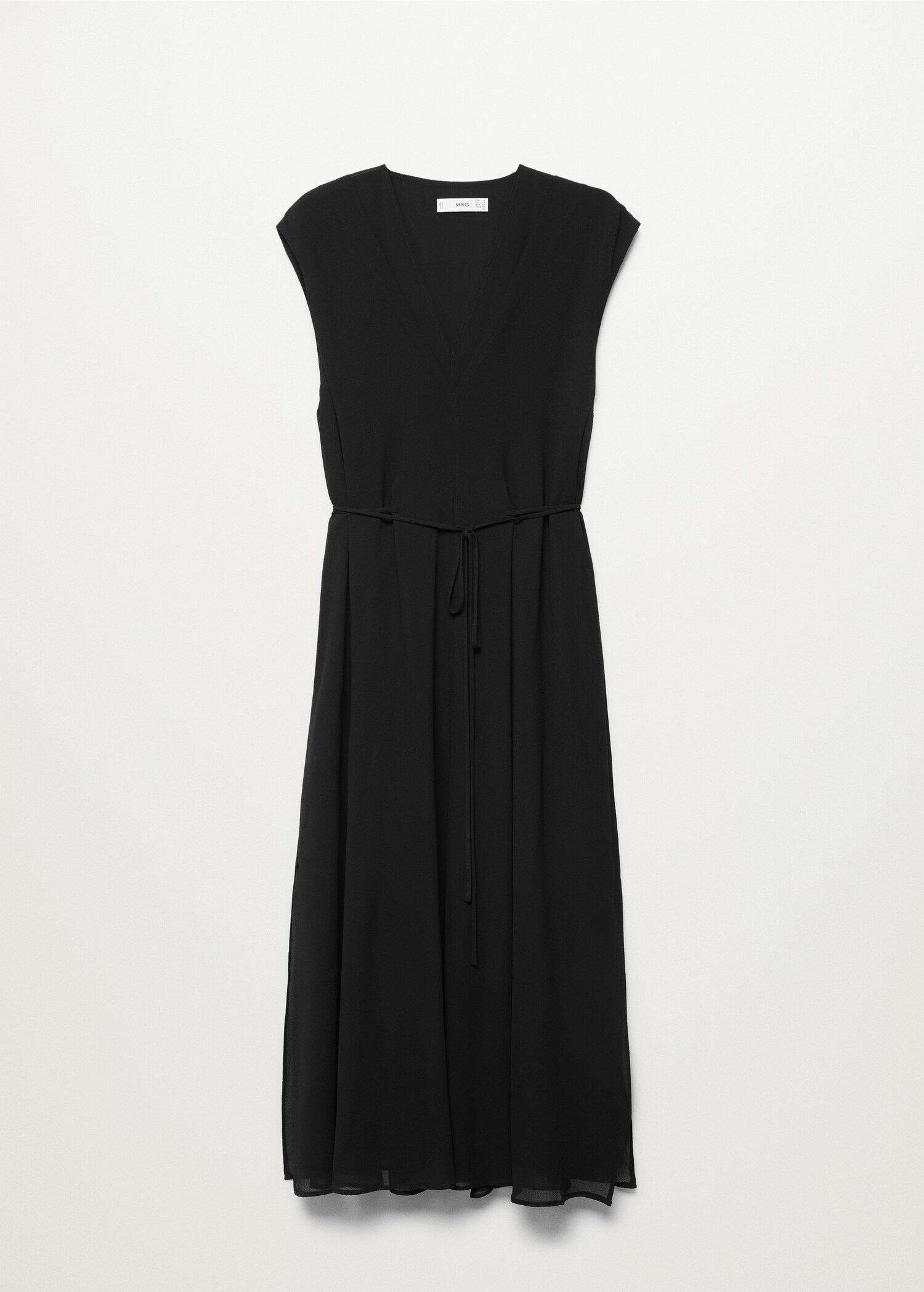 Vestido fluido cinturón - Artículo sin modelo