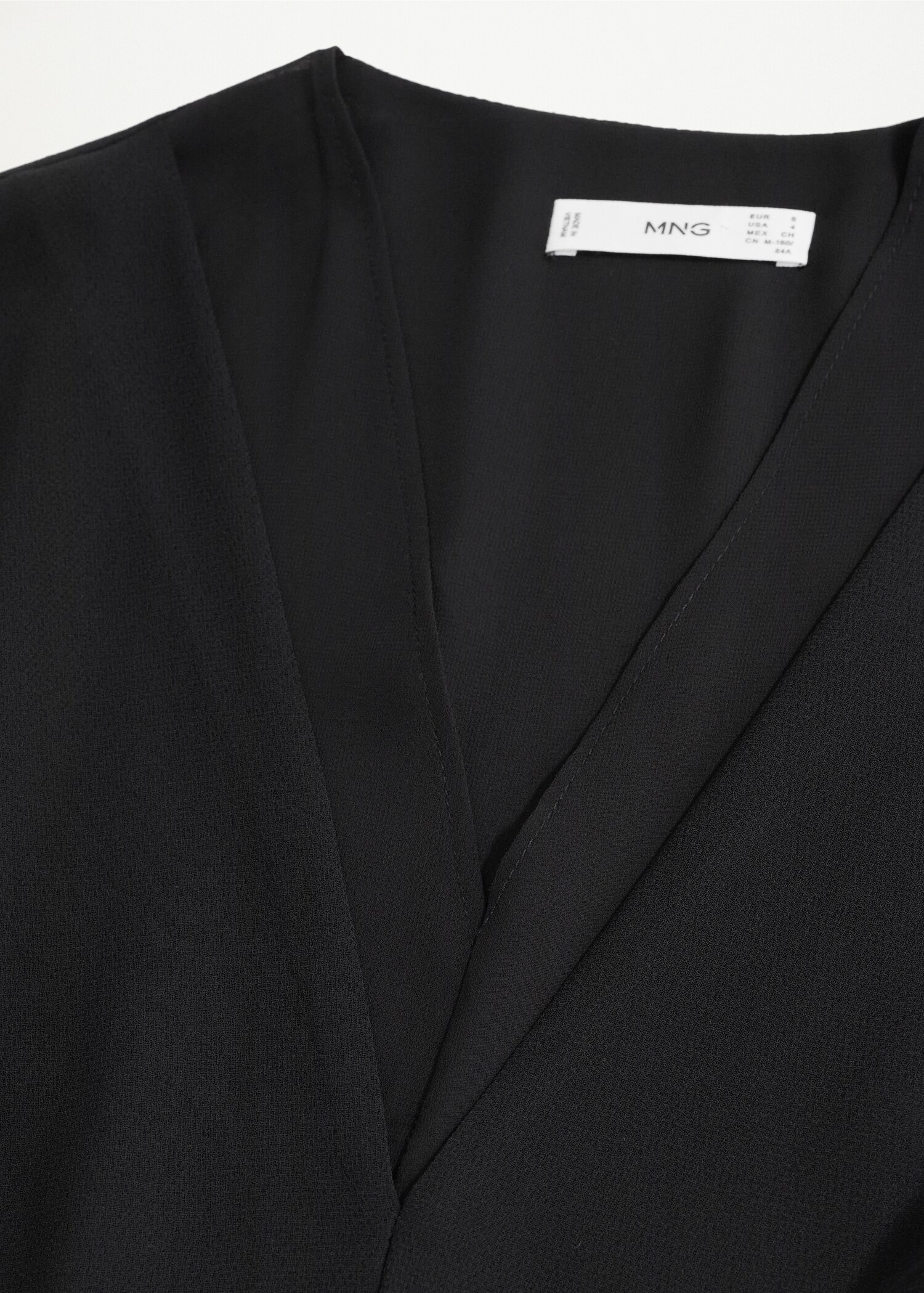 Vestido fluido cinturón - Detalle del artículo 8