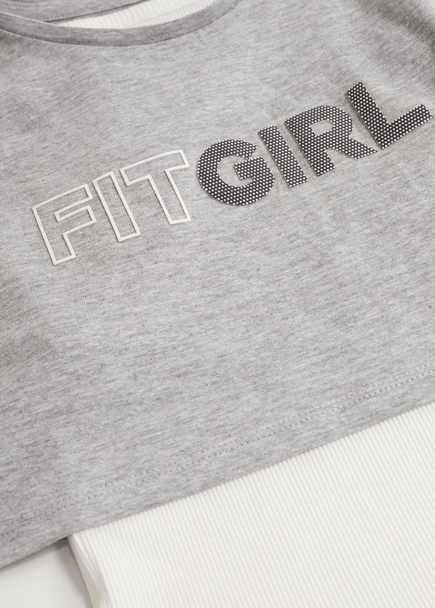 Message combined t-shirt - Details of the article 8