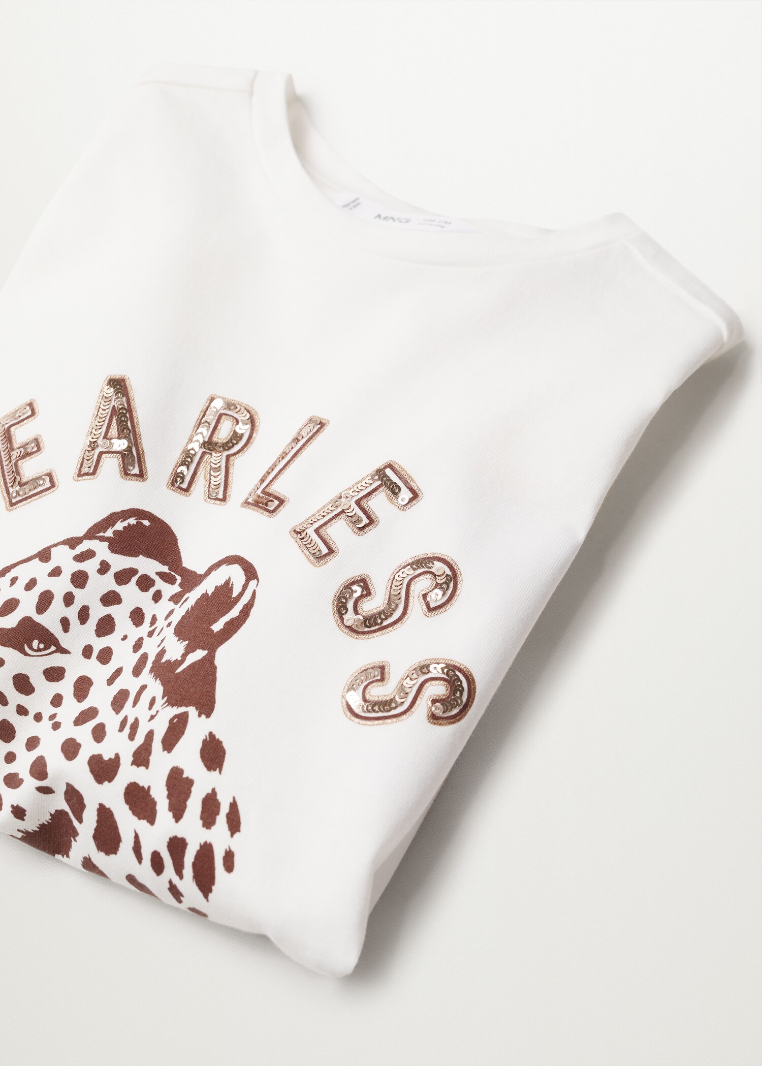 Long-sleeved t-shirt with sequins - Details of the article 8
