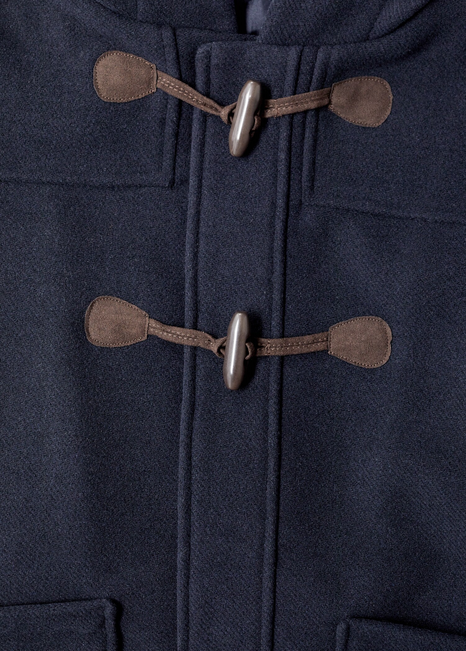 Vlněný kabát s kapucí - Detail zboží 8