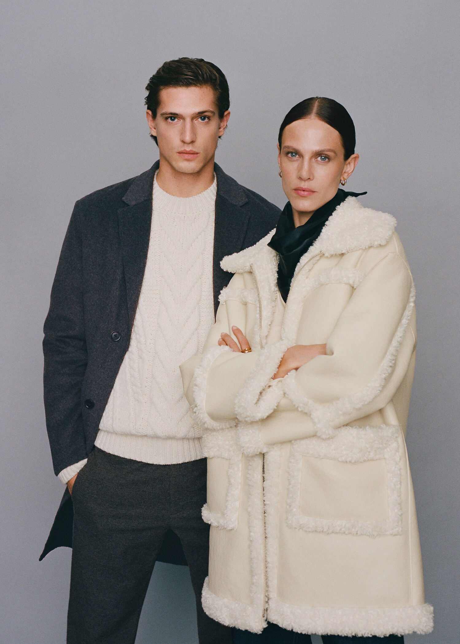 Handmade recycled wool coat - Details of the article 5