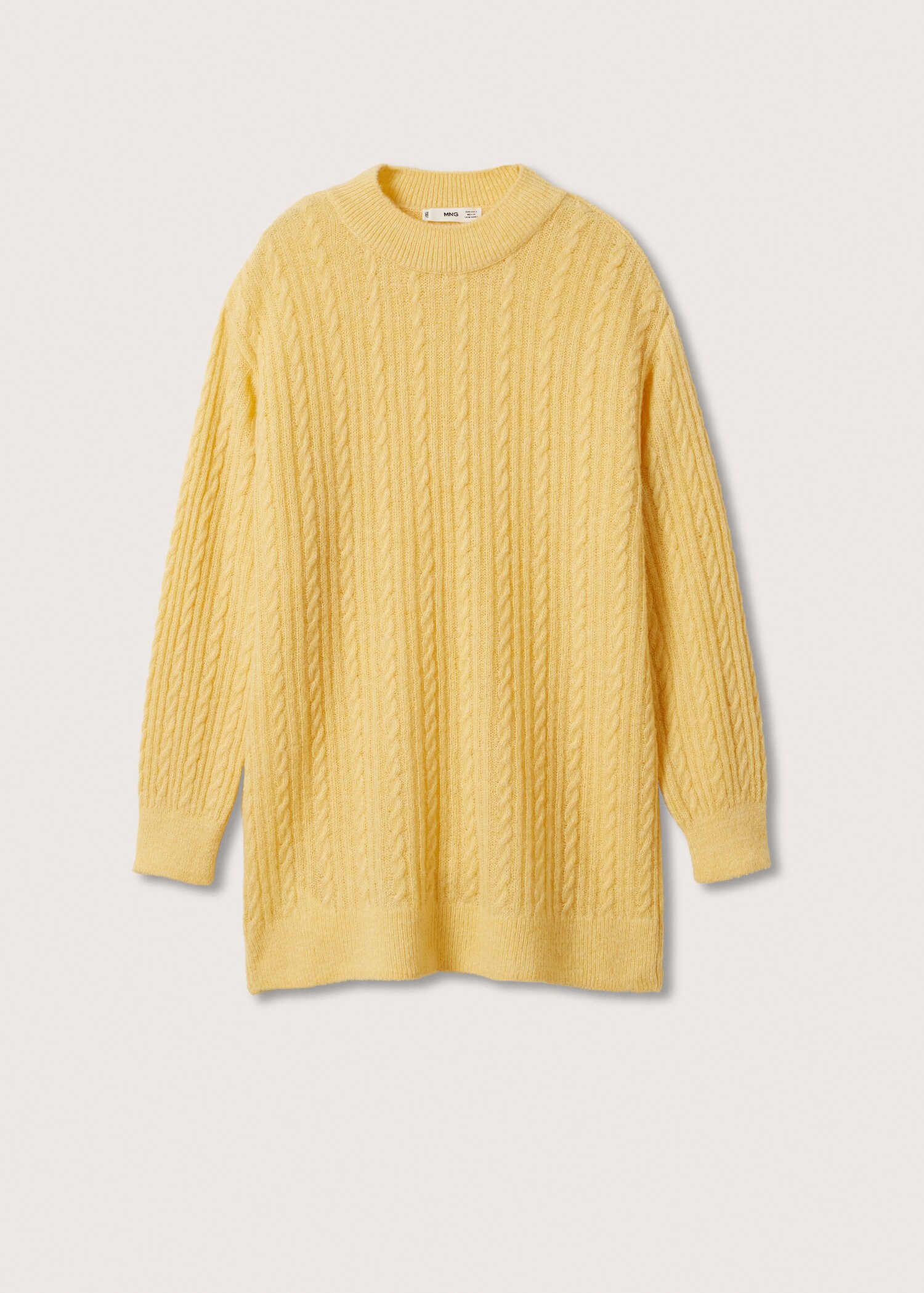 Úpletový svetr oversize - Zboží bez modelu