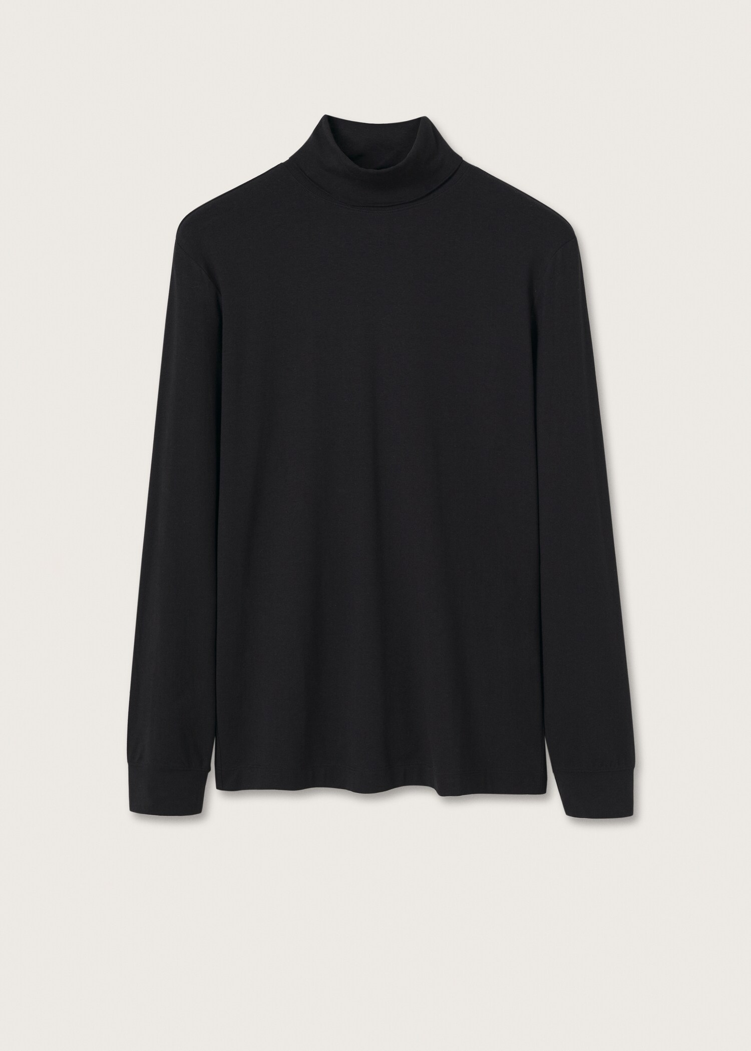Camiseta manga larga cuello alto - Artículo sin modelo