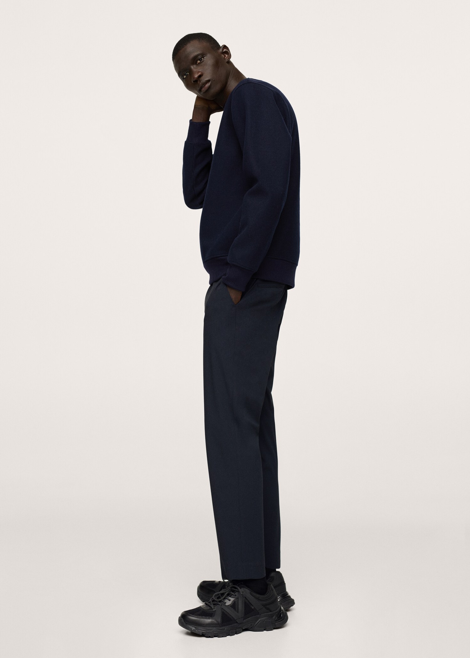 Strečové kalhoty tapered fit - Detail zboží 2