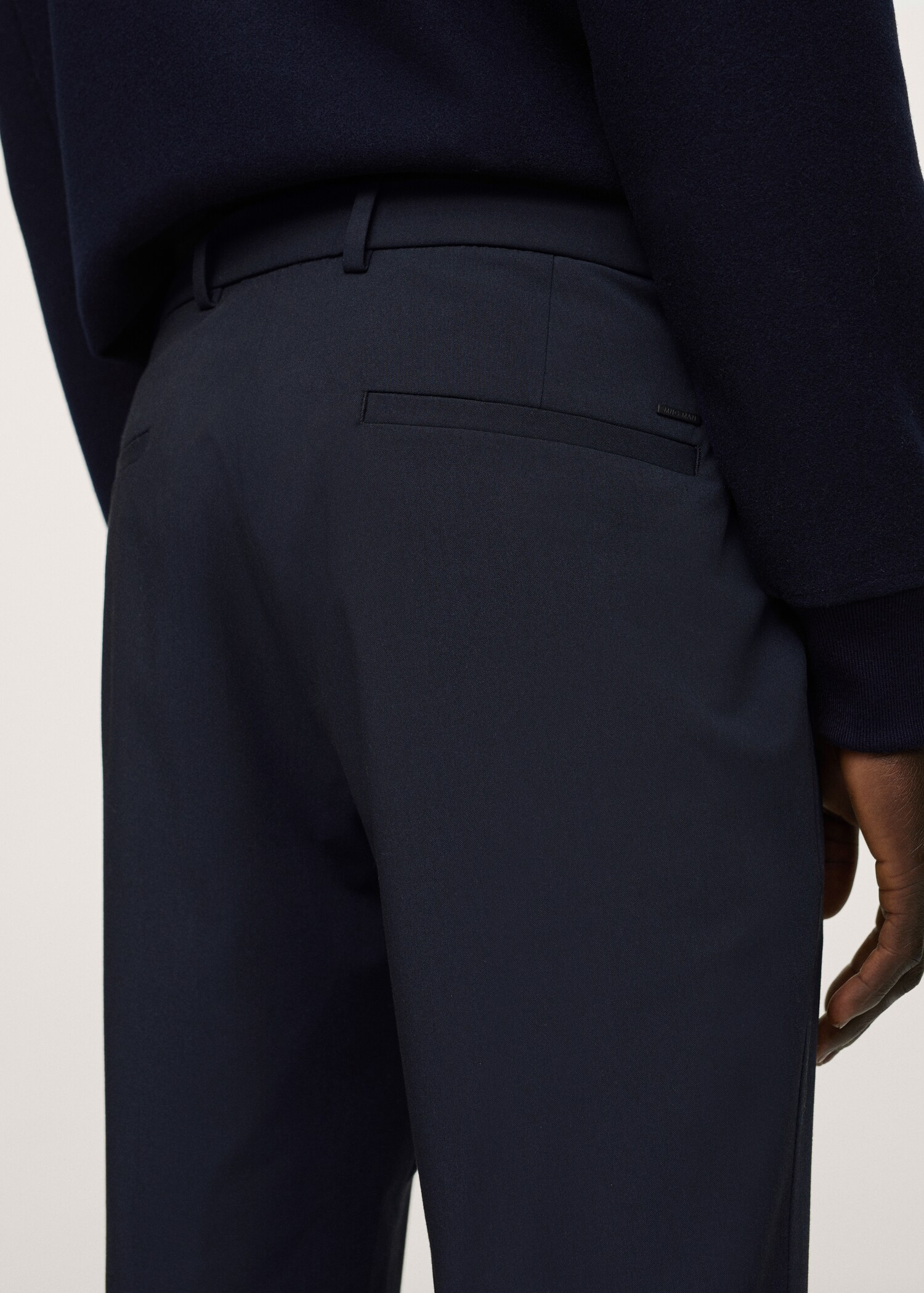 Strečové kalhoty tapered fit - Detail zboží 3
