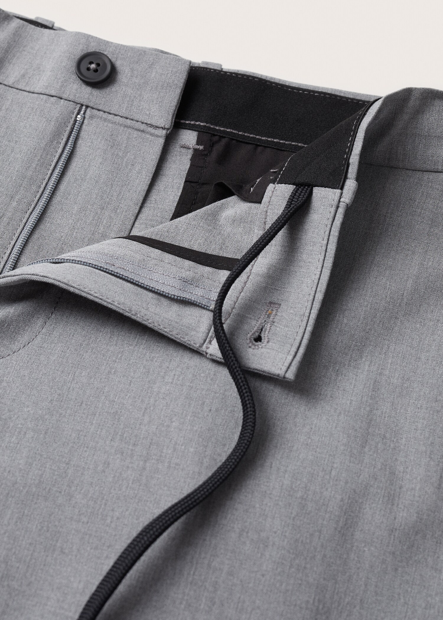 Strečové kalhoty tapered fit - Detail zboží 8