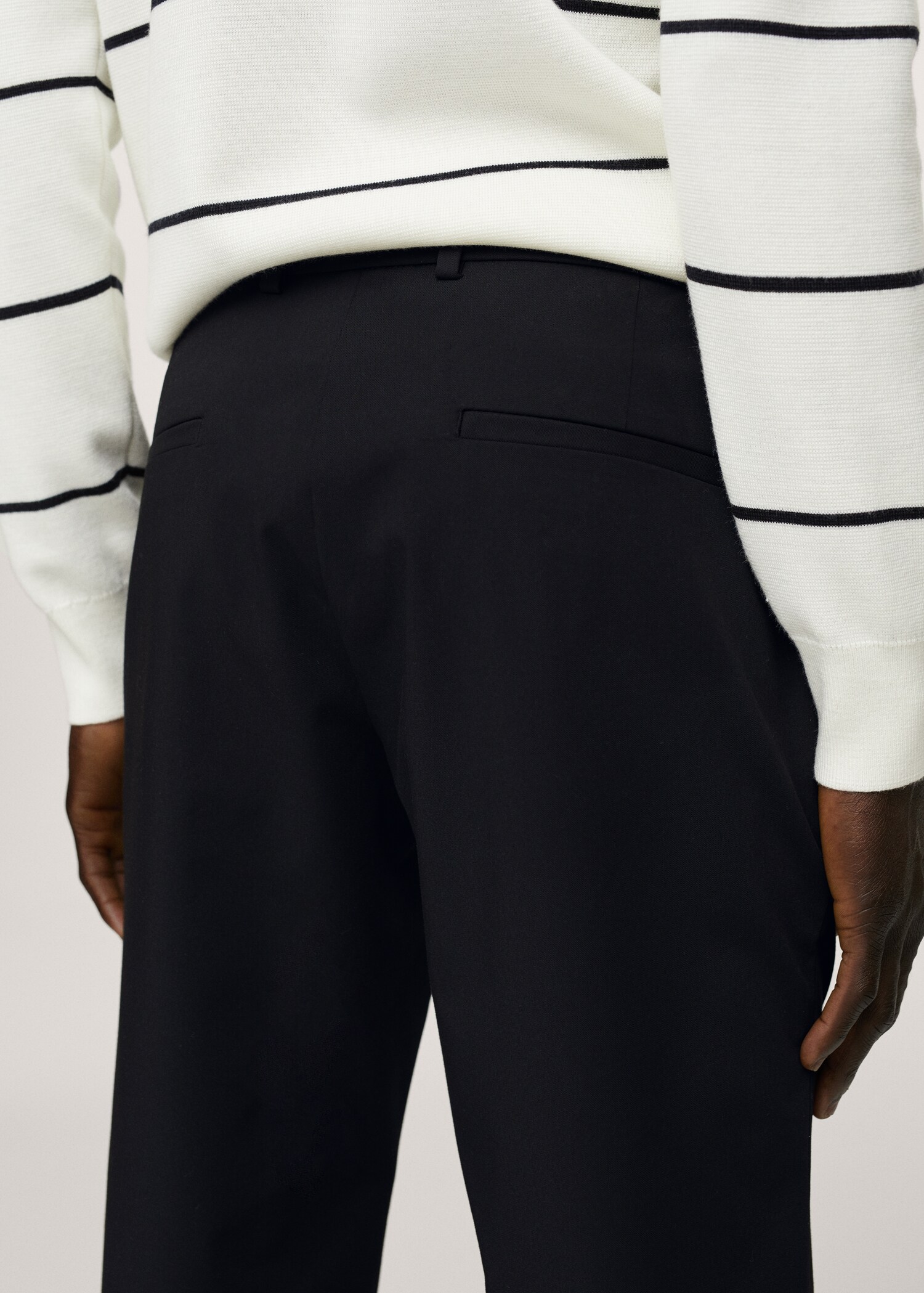 Strečové kalhoty tapered fit - Detail zboží 2