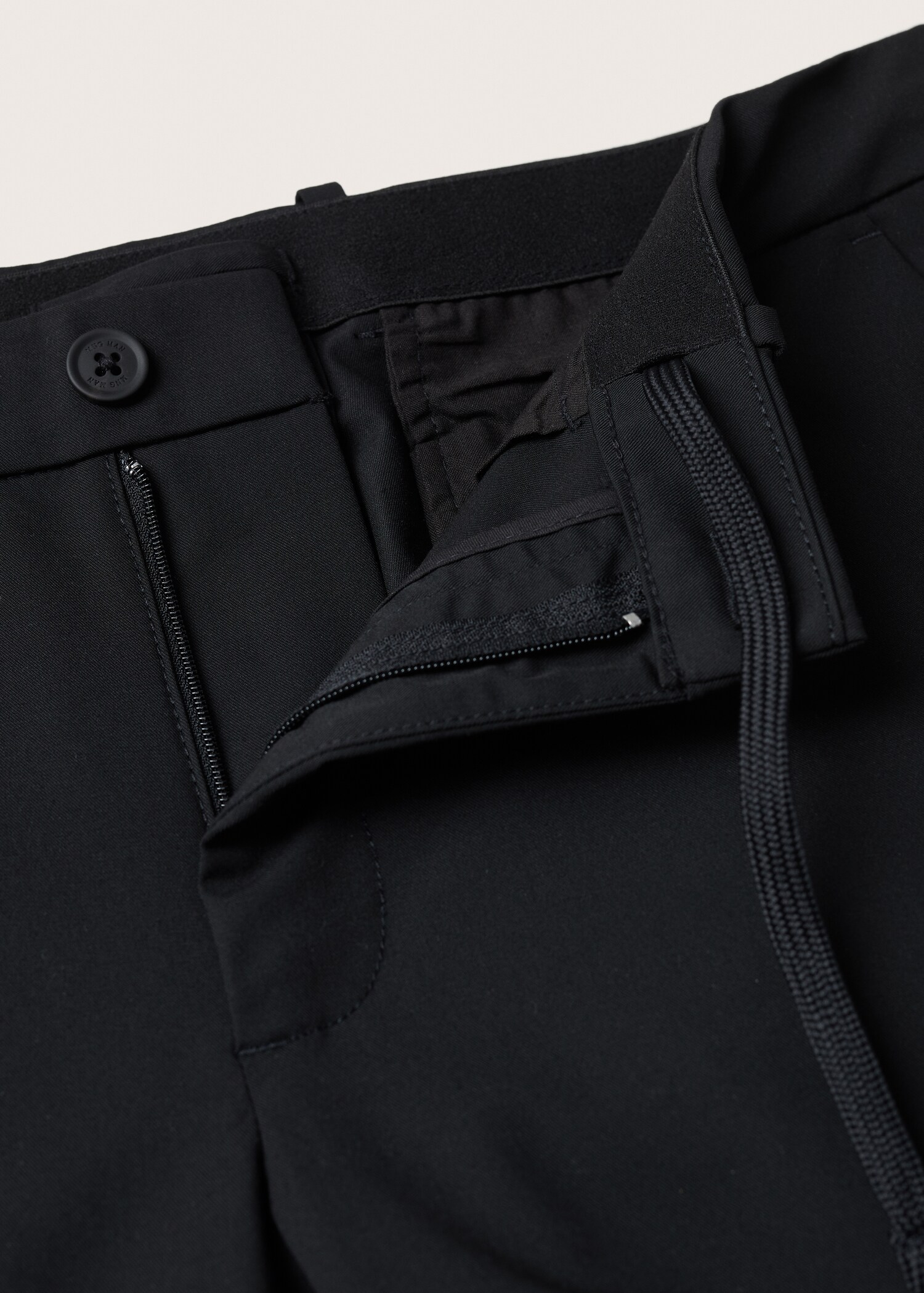 Strečové kalhoty tapered fit - Detail zboží 8
