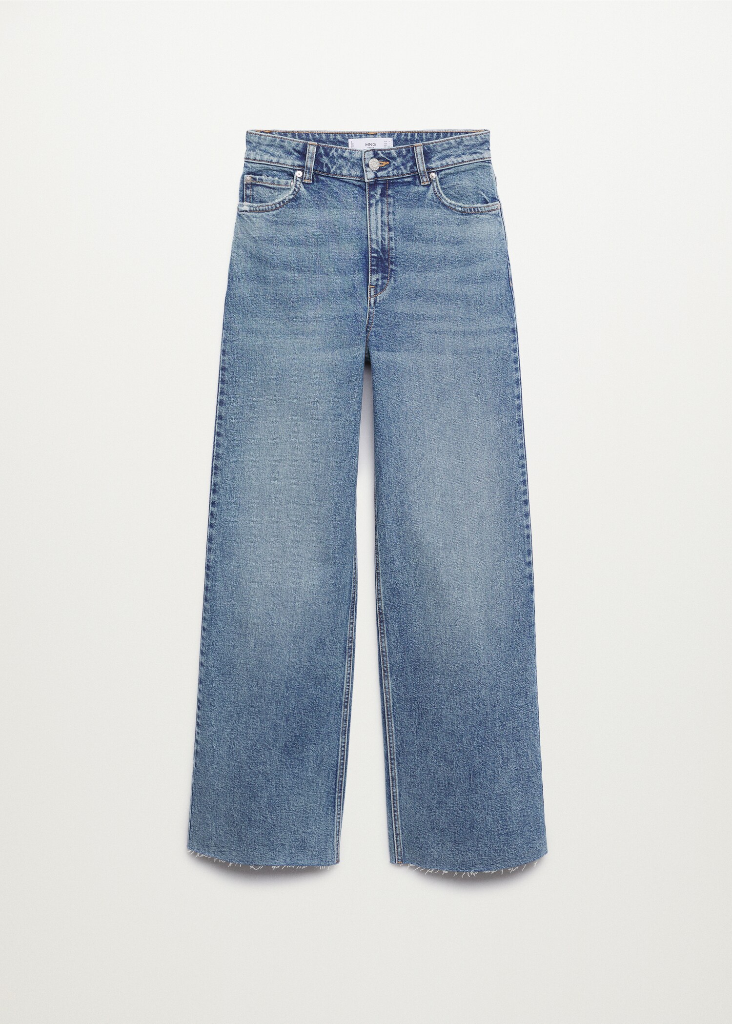 Jeans wideleg tiro alto - Artículo sin modelo