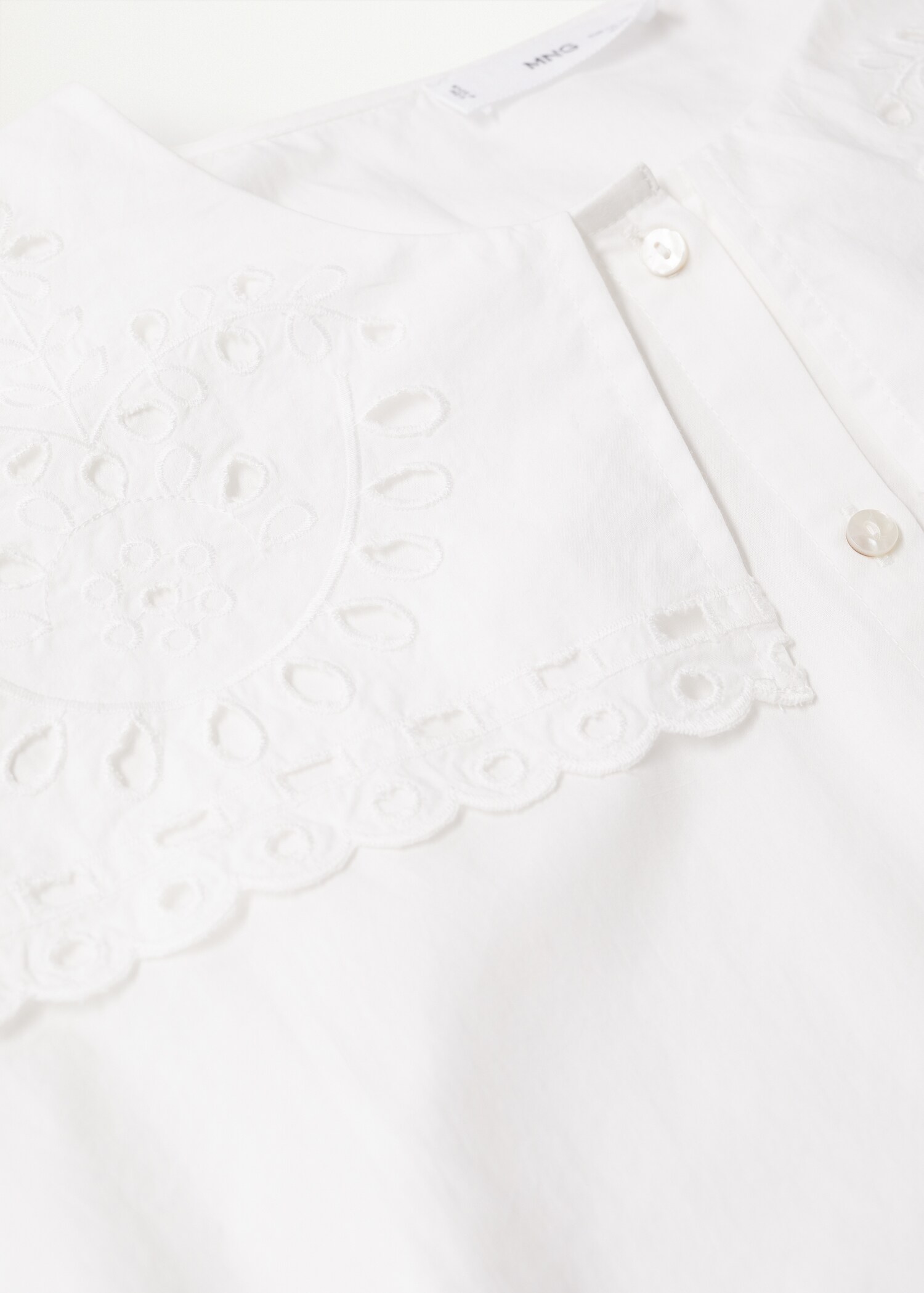 Babydoll collar blouse - Details of the article 8