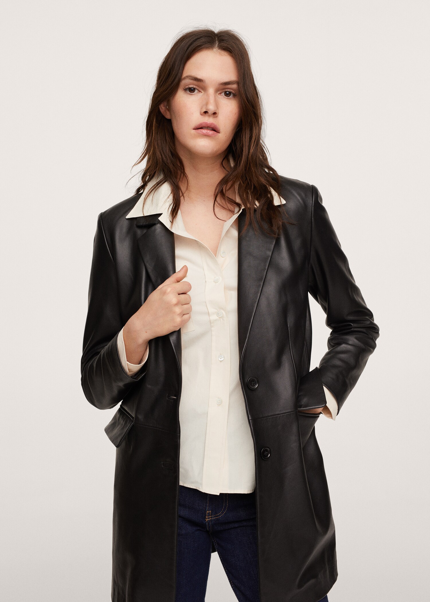 Camisa algodão bolsos - Pormenor do artigo 2