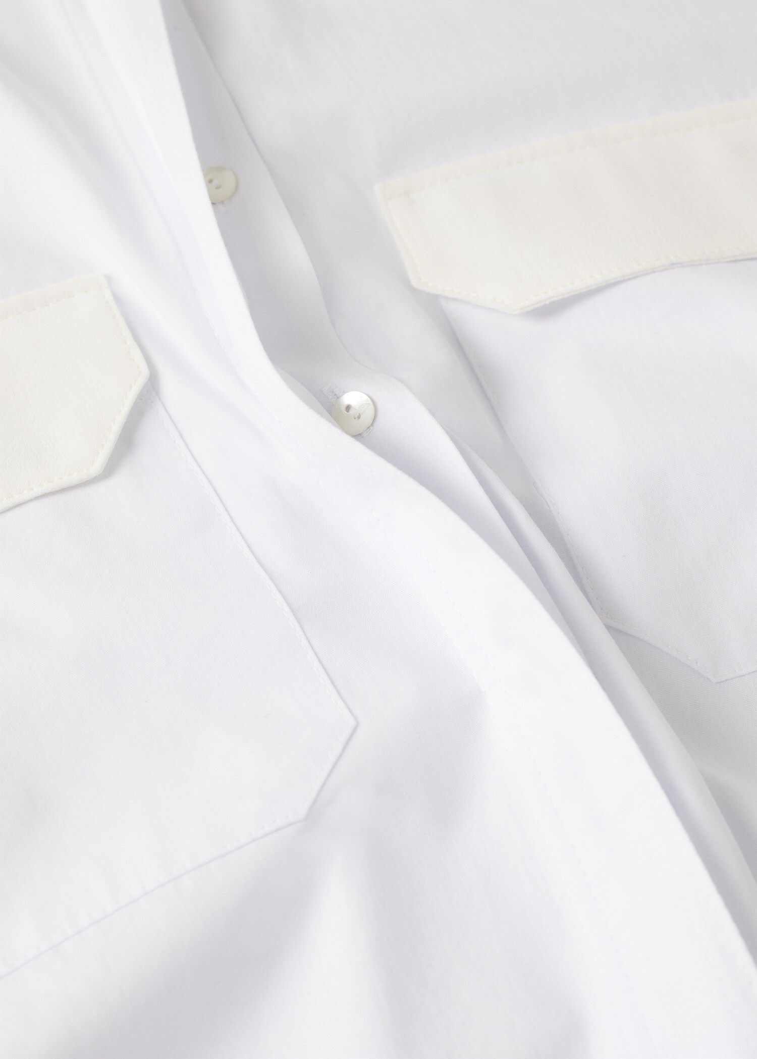 Camisa algodón bolsillos - Detalle del artículo 8