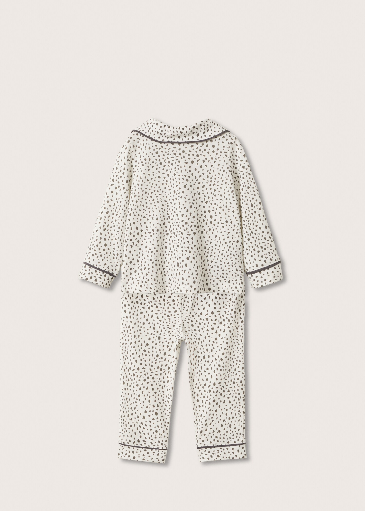 Pijama largo estampado - Reverso del artículo