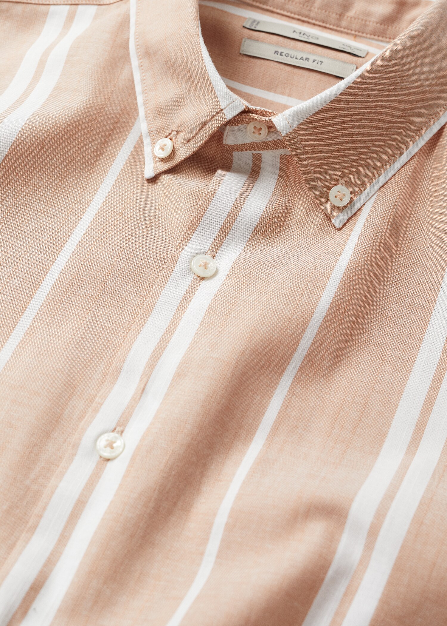 Striped cotton shirt - Details of the article 7