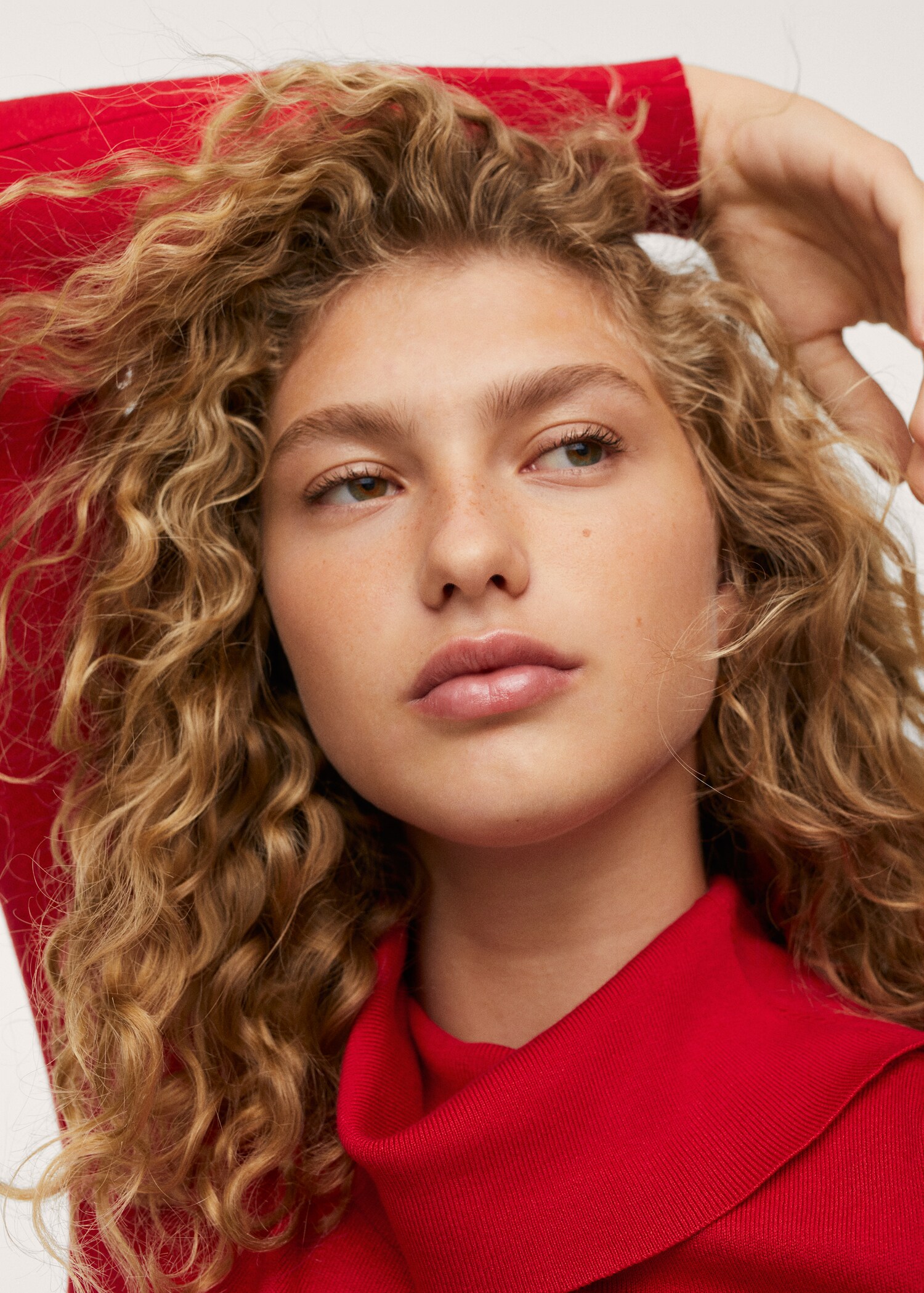 Boat-neck knitted sweater - Details of the article 1
