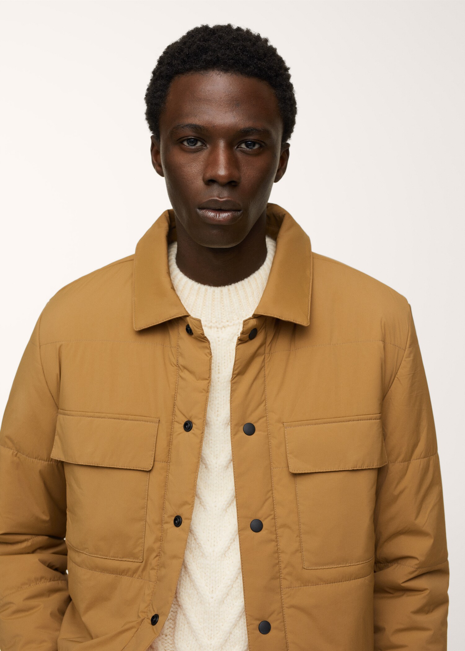 Sobrecamisa acolchada impermeable - Detalle del artículo 1