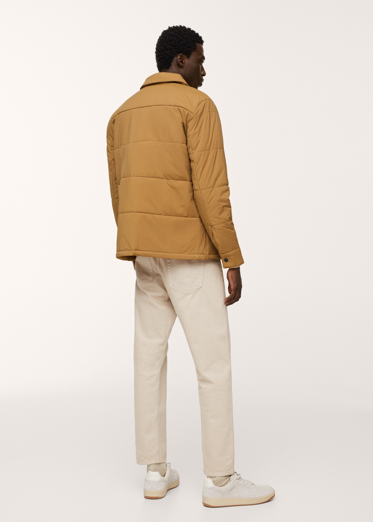 Sobrecamisa acolchada impermeable - Reverso del artículo
