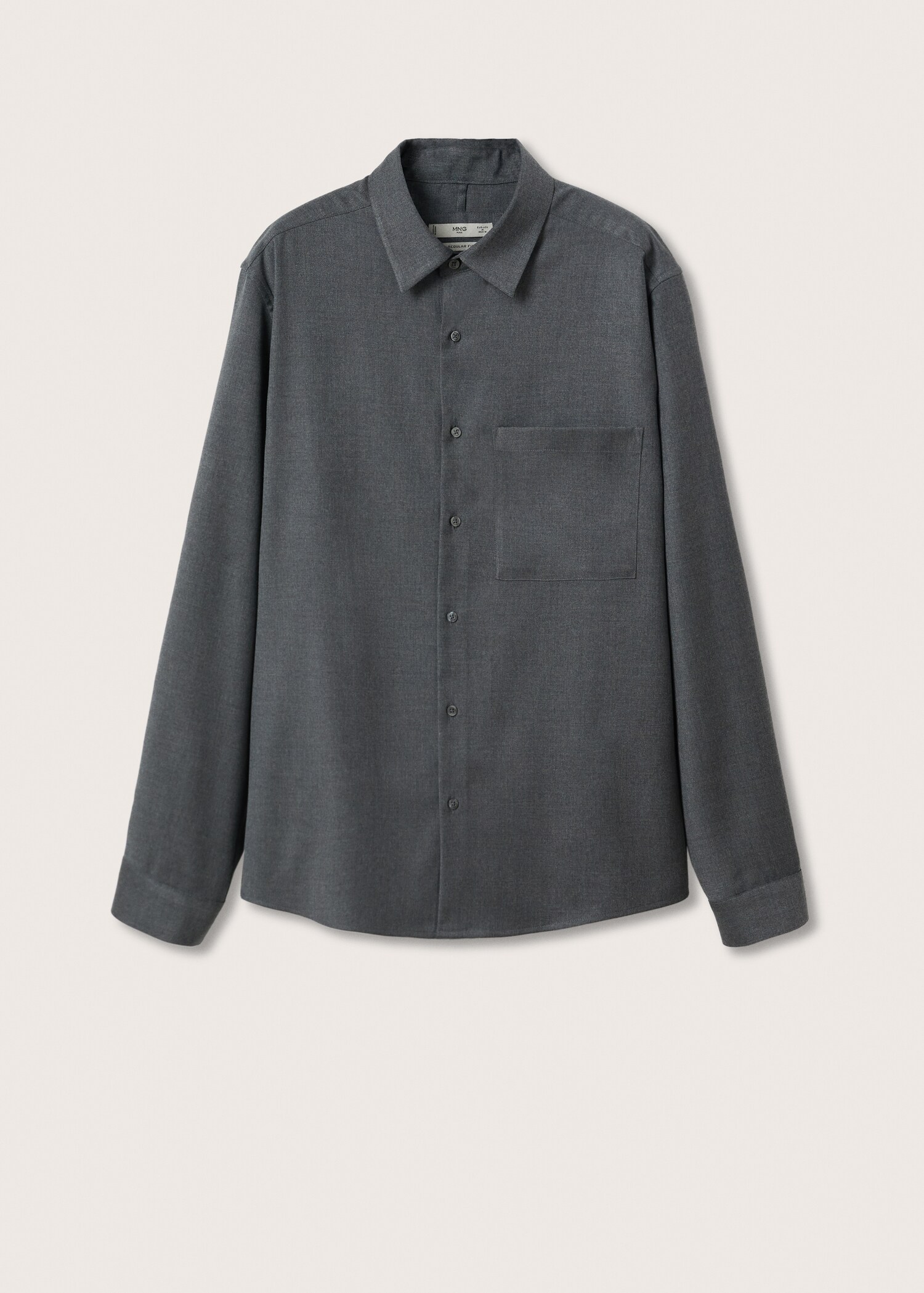 Camisa regular fit fluida - Artículo sin modelo