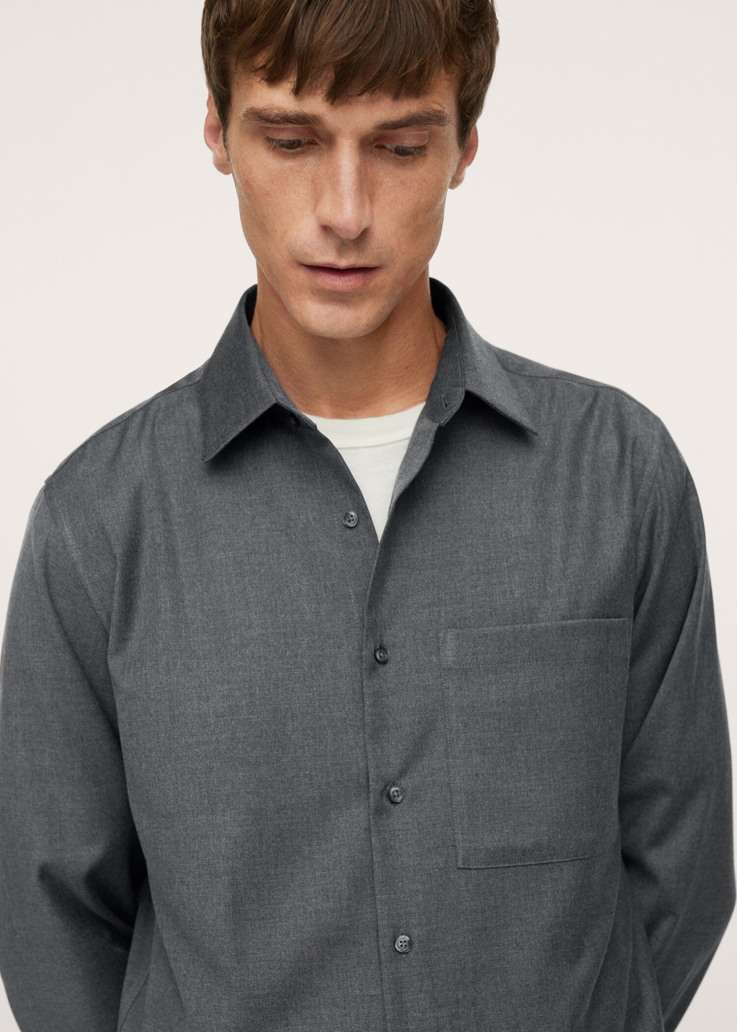 Camisa regular fit fluida - Detalle del artículo 1