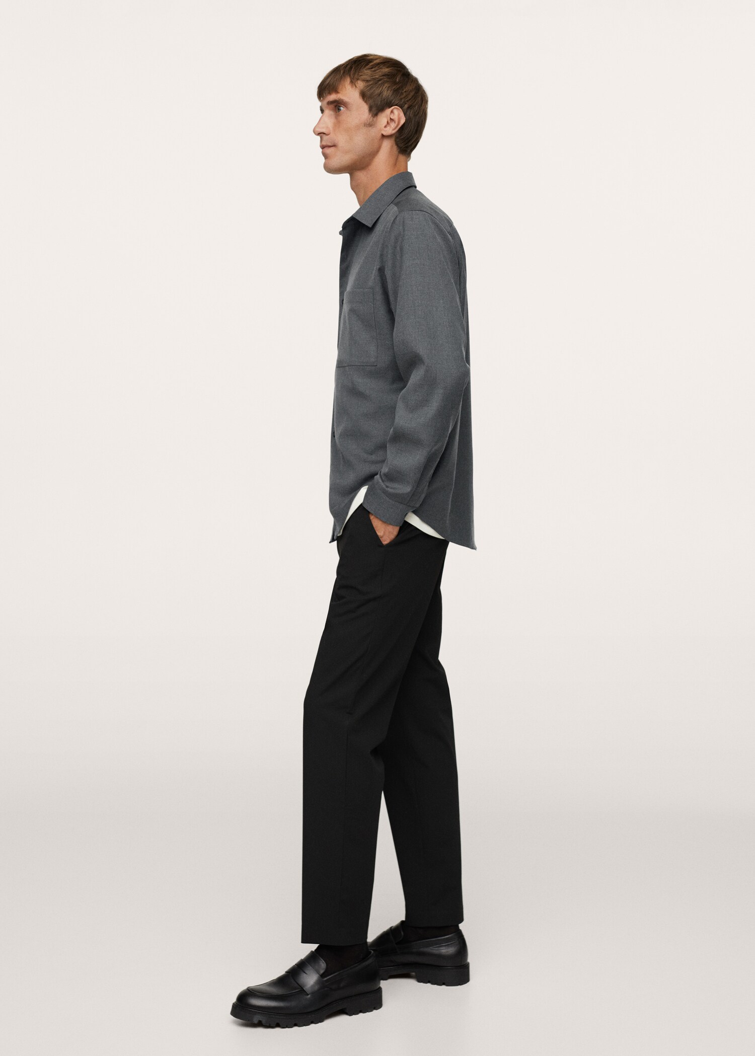 Camisa regular fit fluida - Detalle del artículo 2