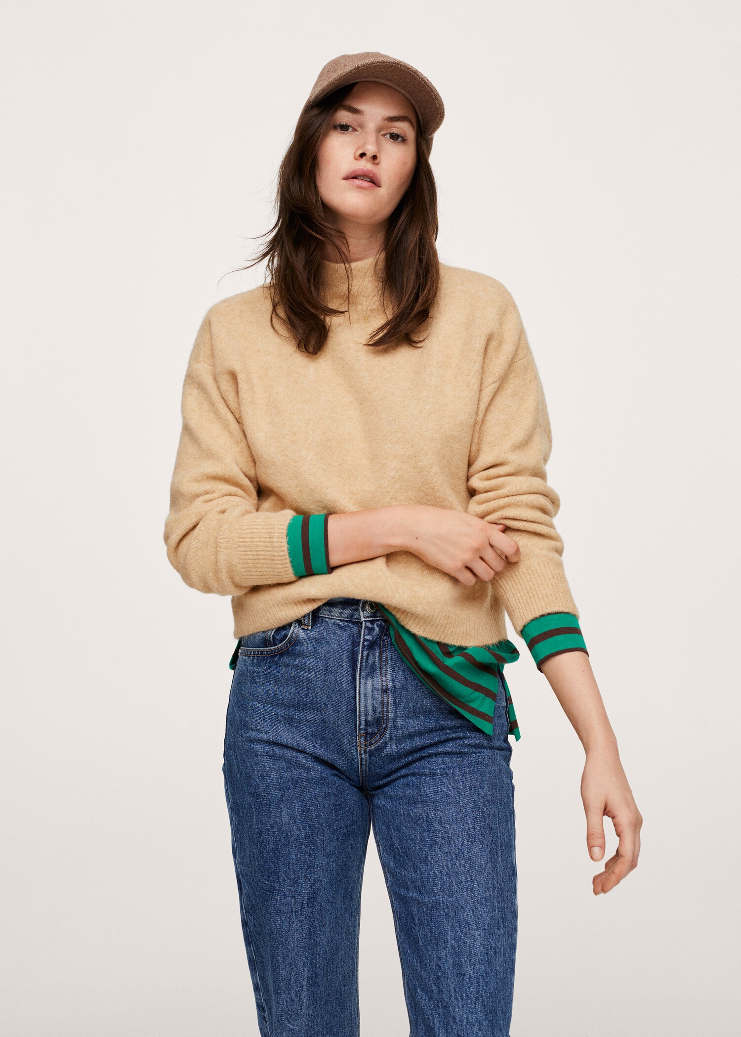 Jersey punto crop - Plano medio