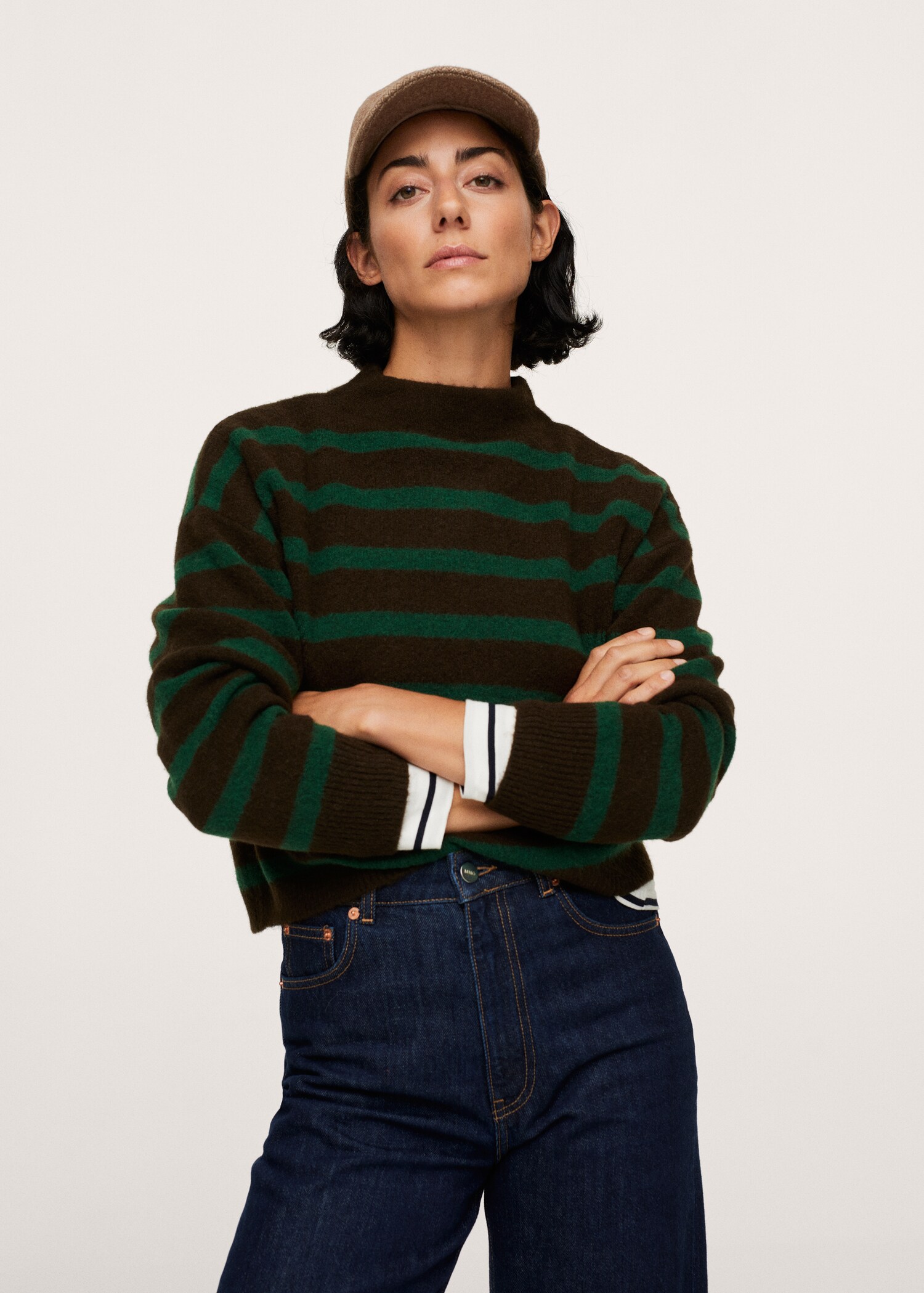Jersey punto crop - Plano medio