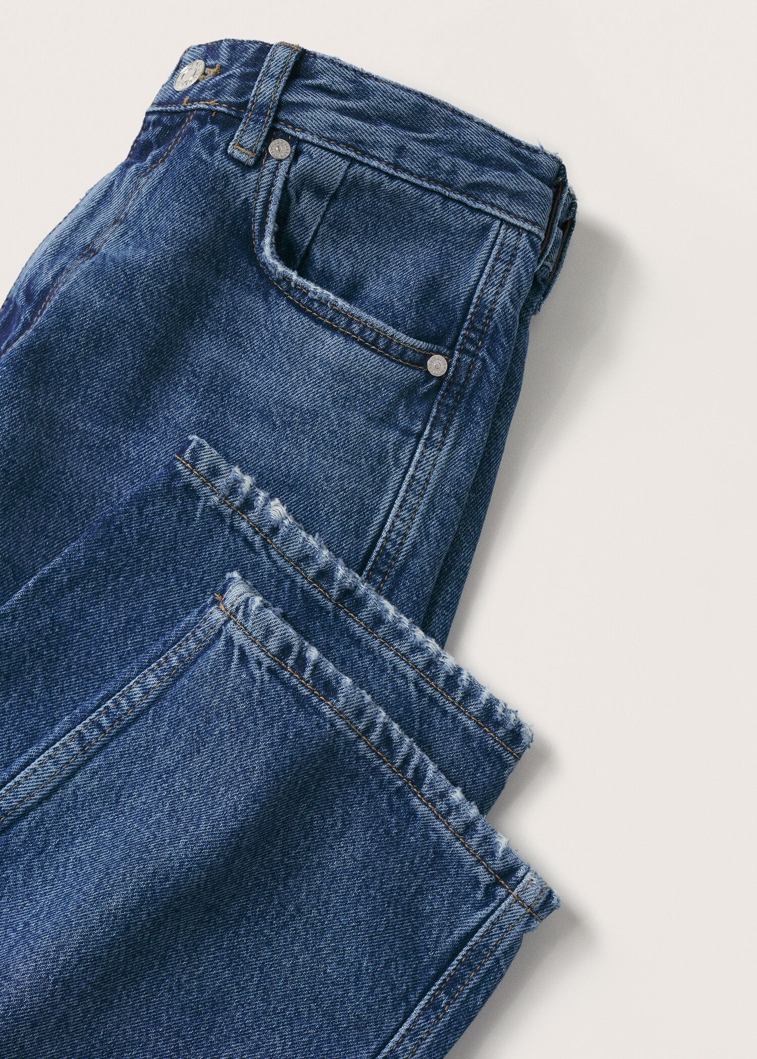 High-rise tapered jeans - Details of the article 8