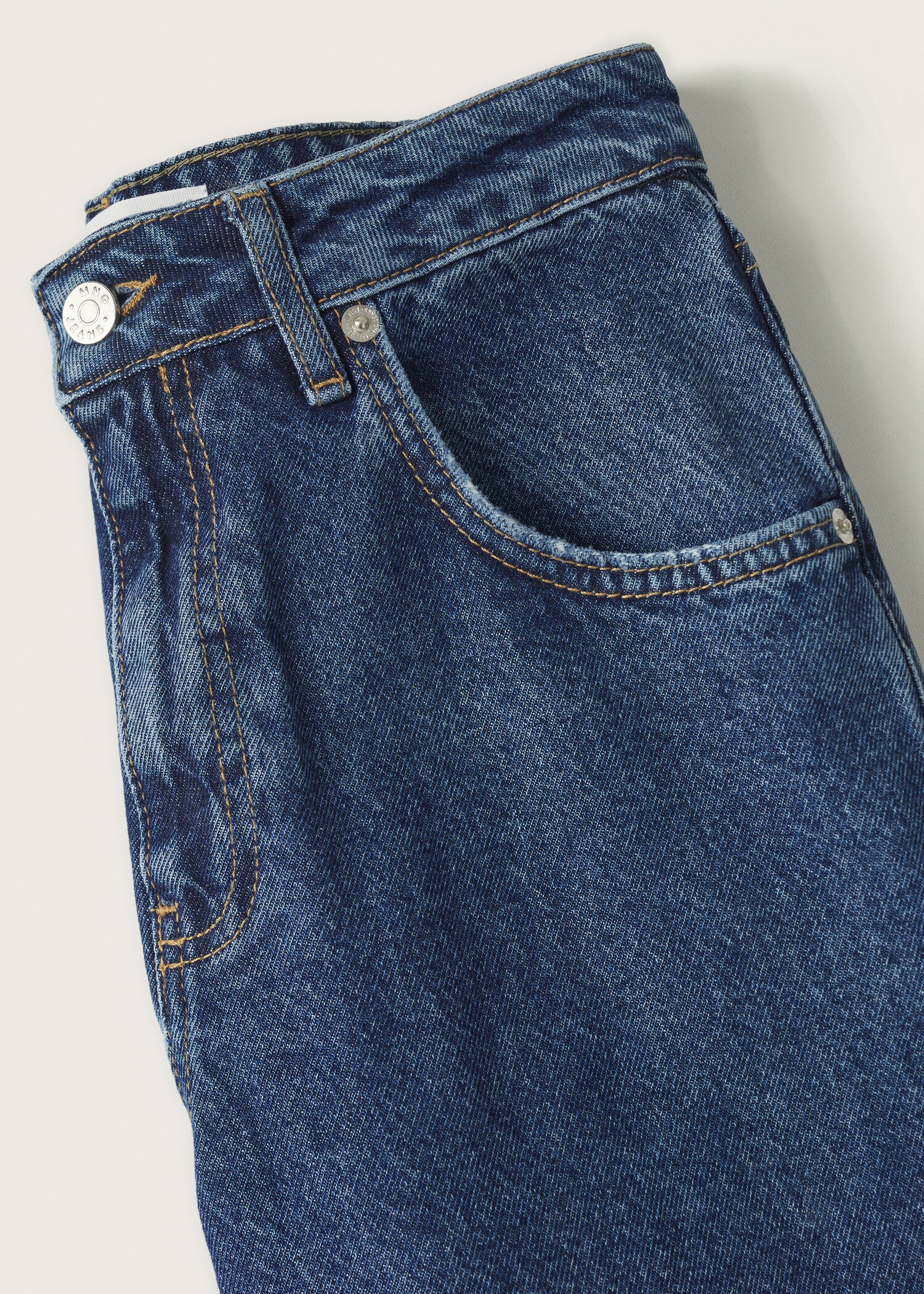 Jeans wideleg tiro alto - Detalle del artículo 8