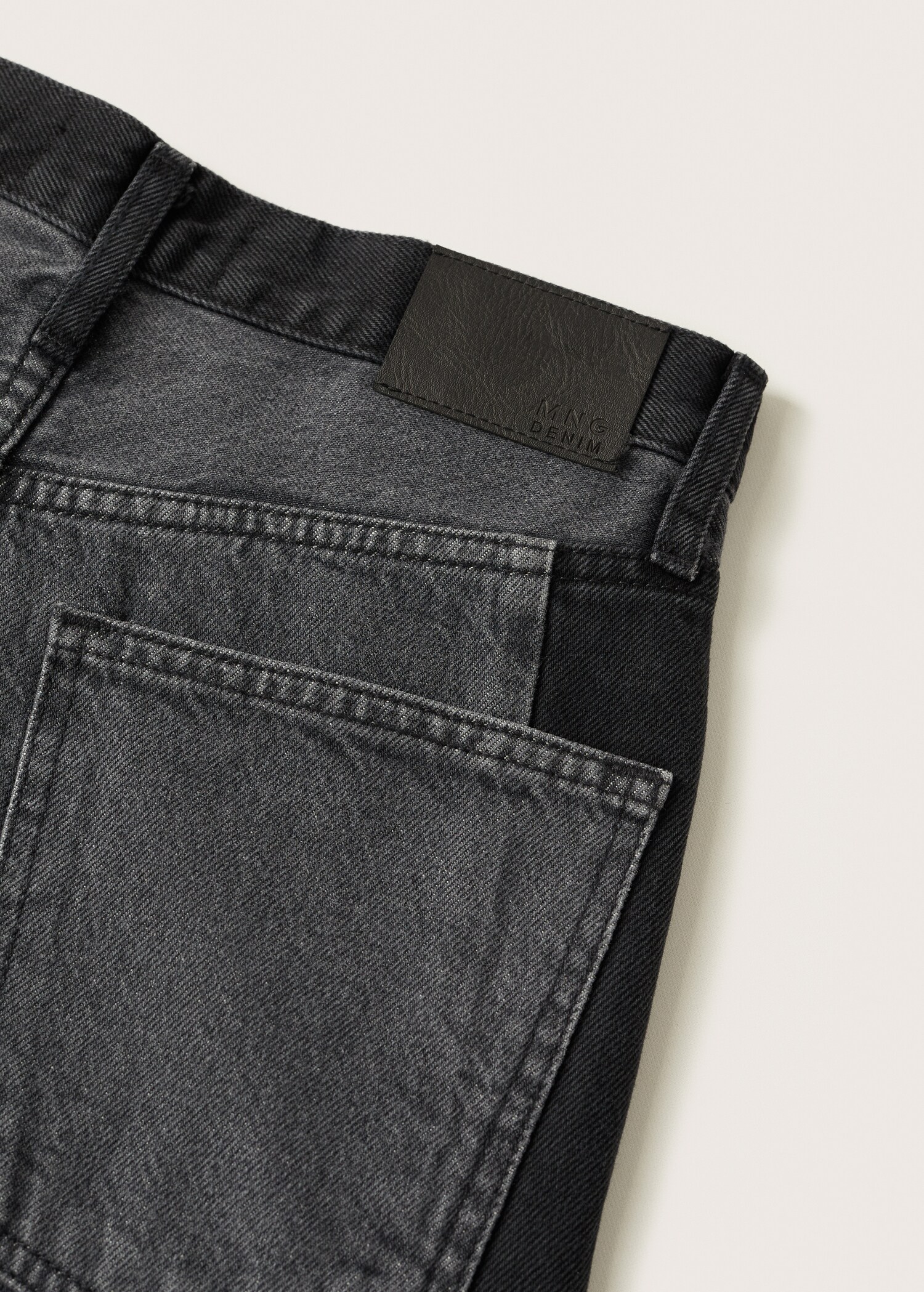 Jeans rectos tiro alto - Detalle del artículo 8